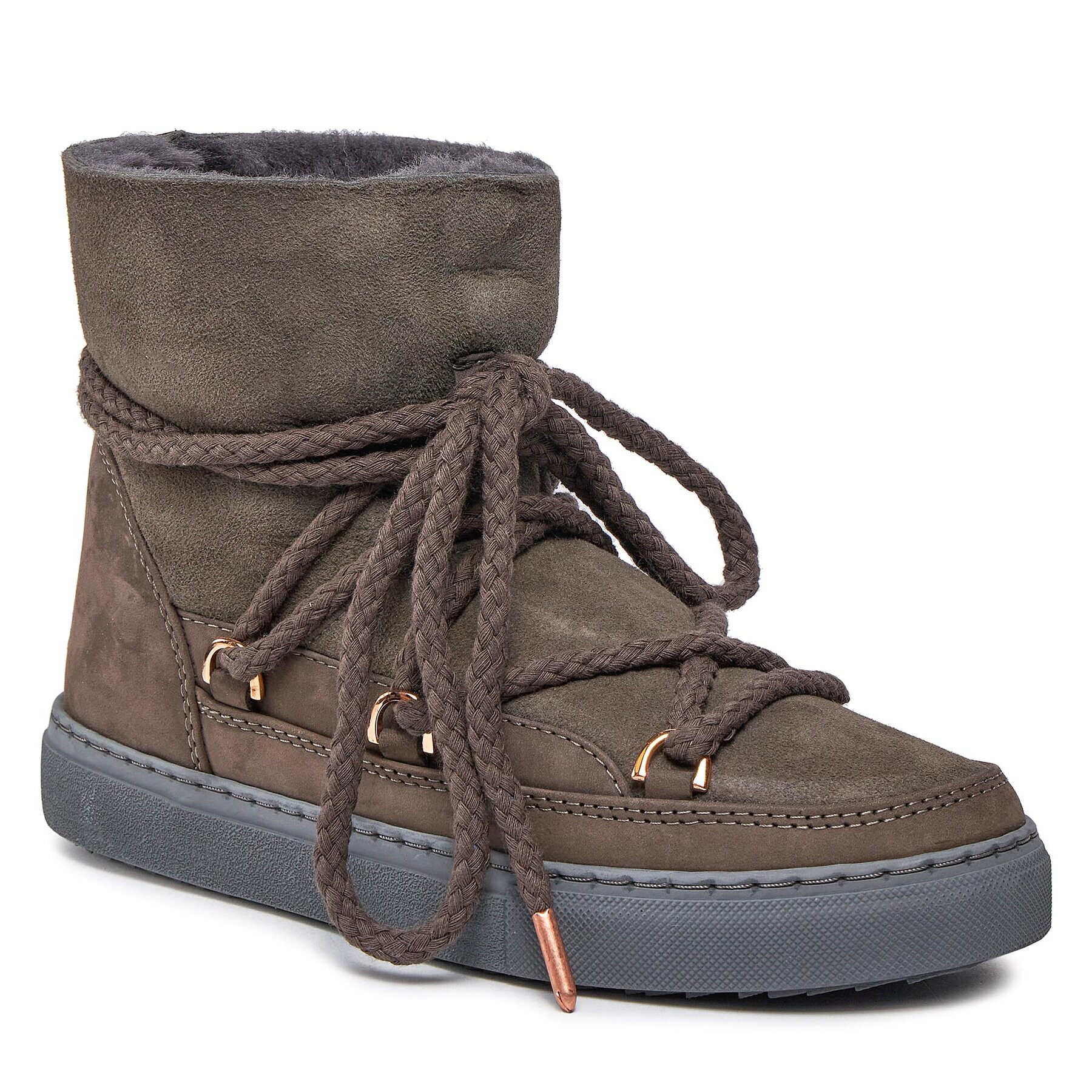 Inuikii Апрески Classic Nubuk 75202-060 Сив - Pepit.bg