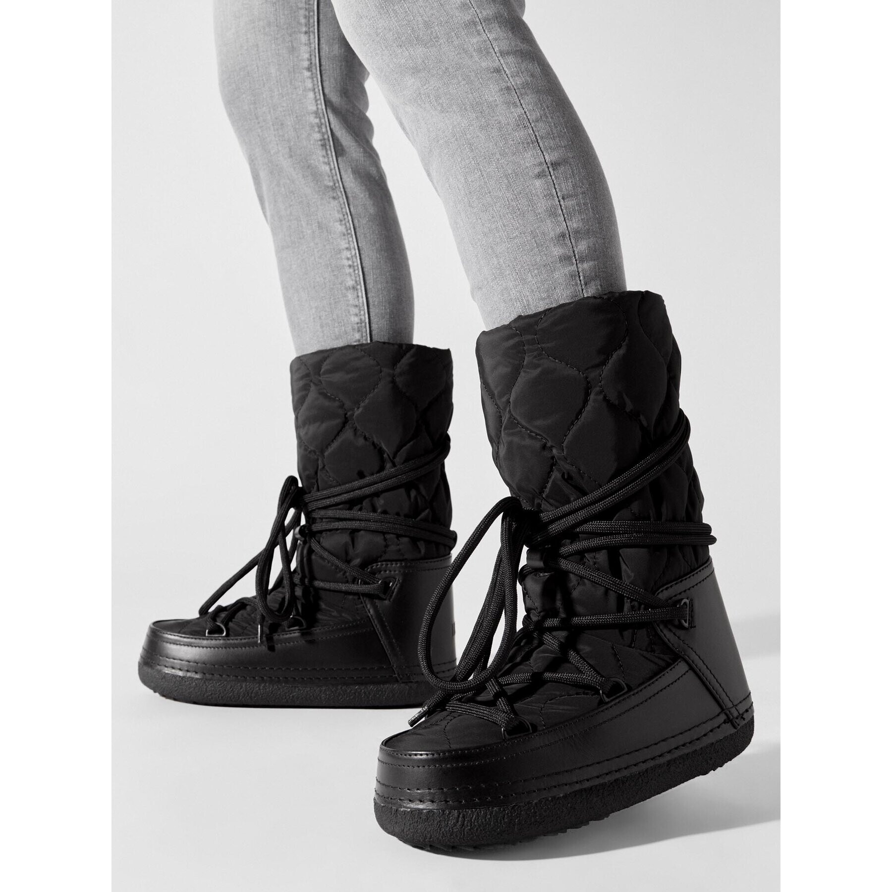 Inuikii Апрески Classic Padded 75107-095 Черен - Pepit.bg