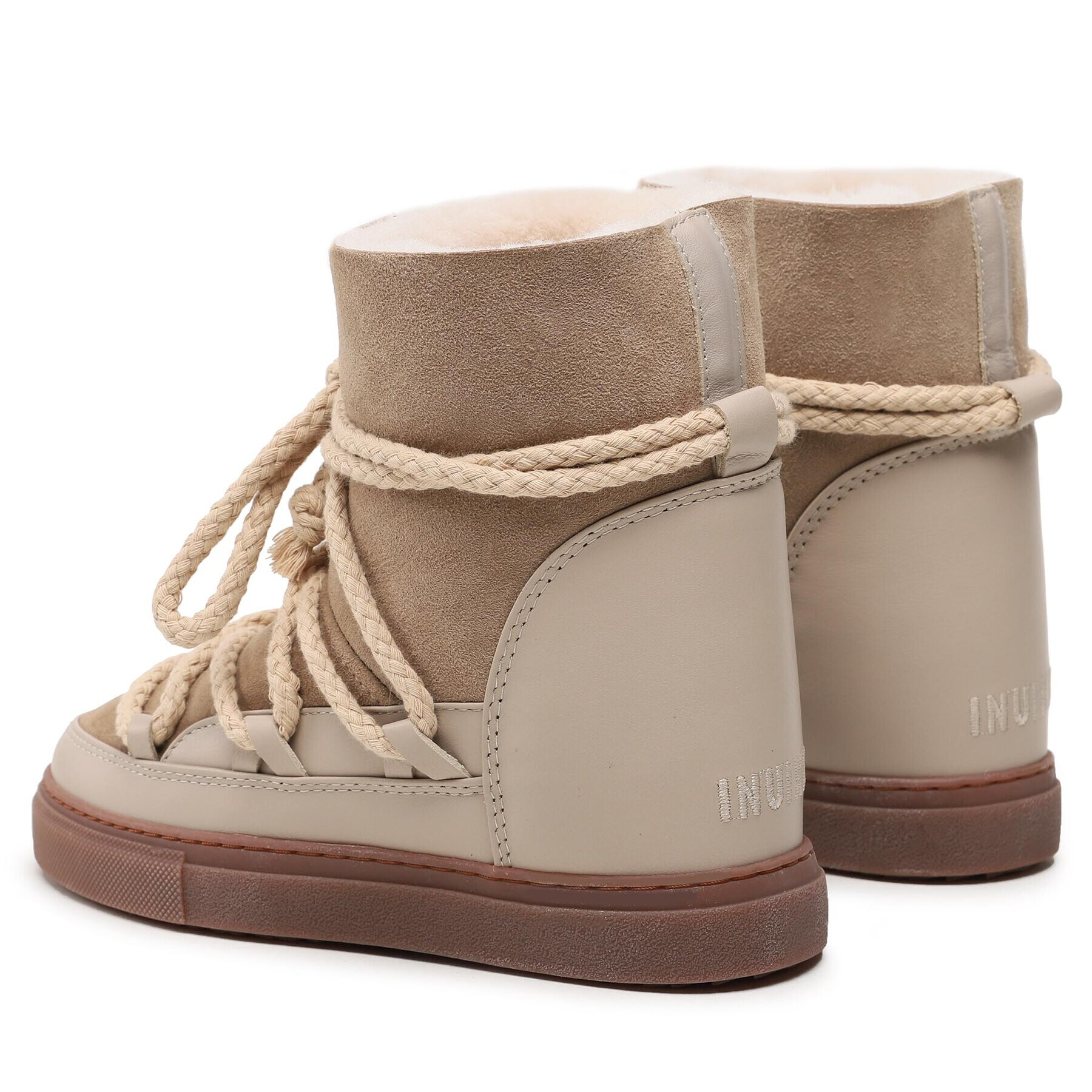 Inuikii Апрески Classic Wedge 75203-005 Бежов - Pepit.bg