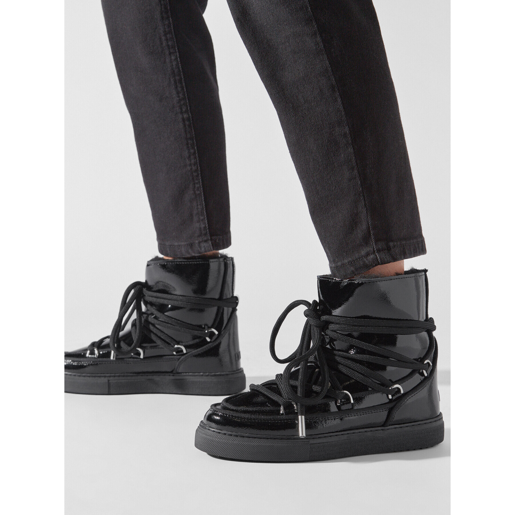 Inuikii Апрески Full Leather 75202-094 Черен - Pepit.bg