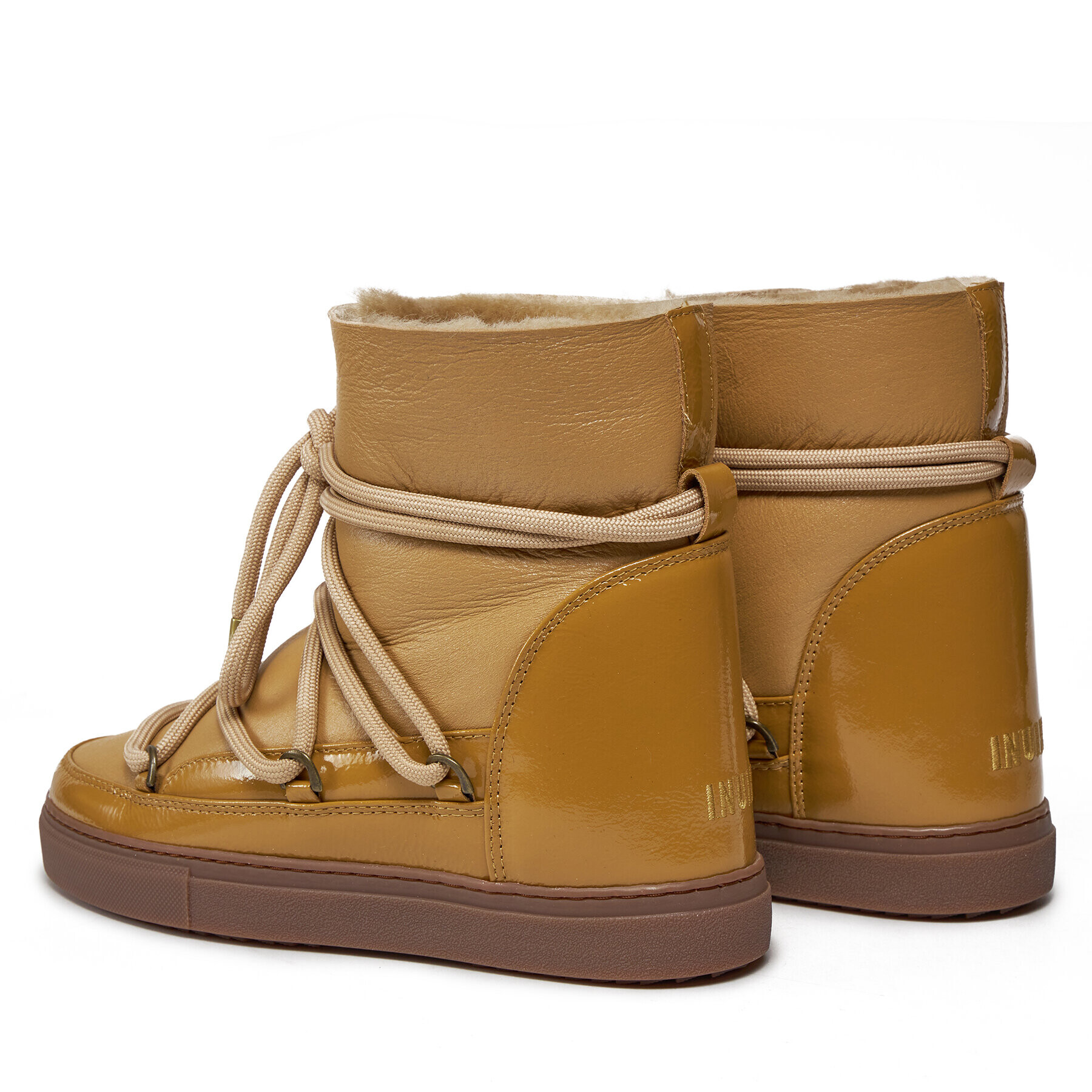 Inuikii Апрески Gloss Wedge 75203-007 Бежов - Pepit.bg