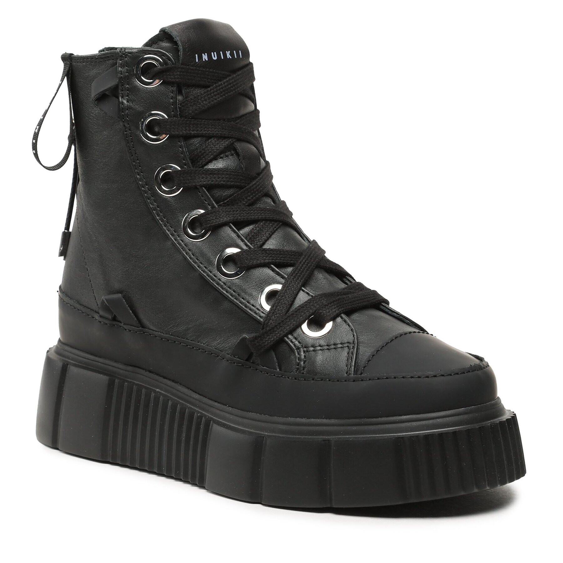 Inuikii Боти Leather Matilda 35103-033 Черен - Pepit.bg
