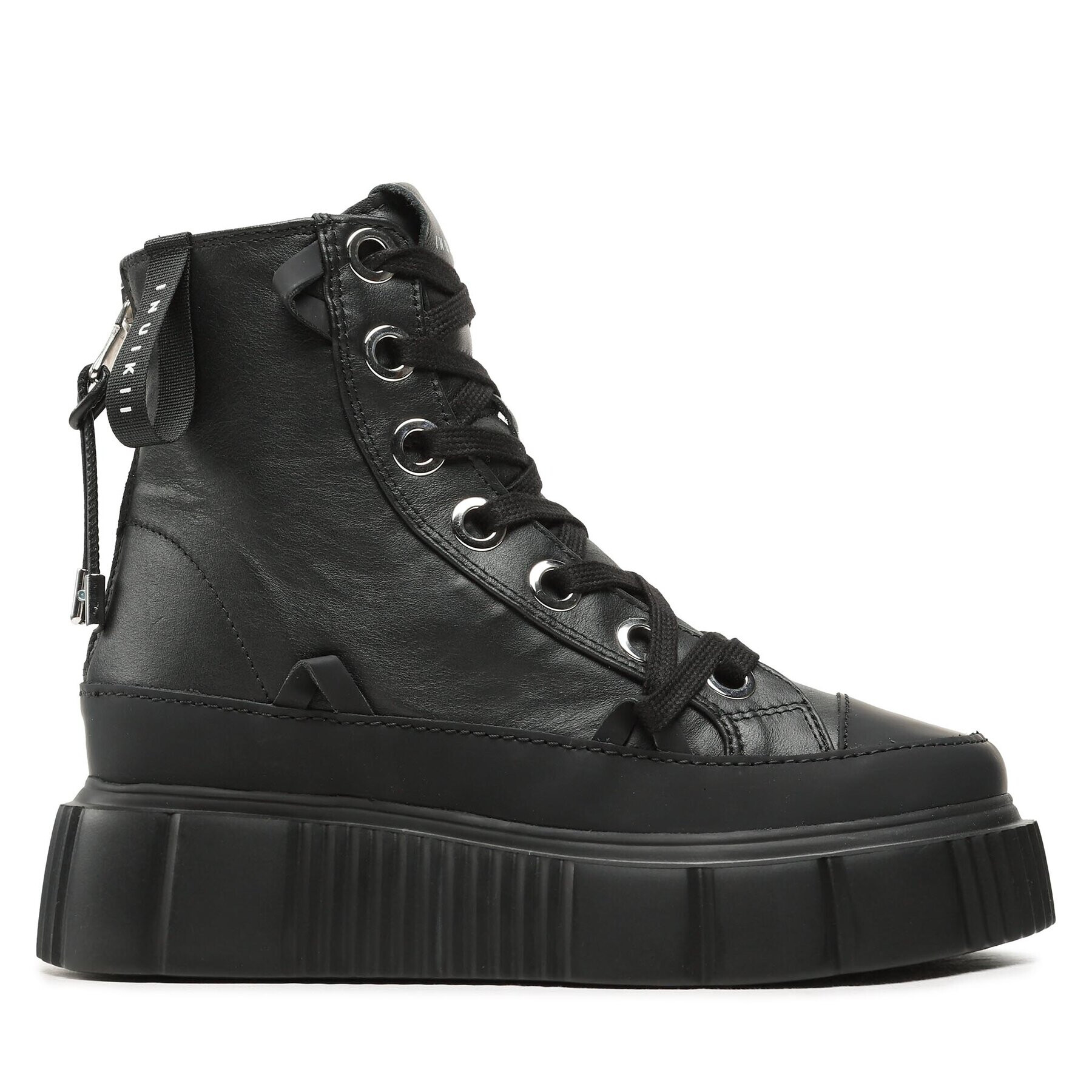 Inuikii Боти Leather Matilda 35103-033 Черен - Pepit.bg