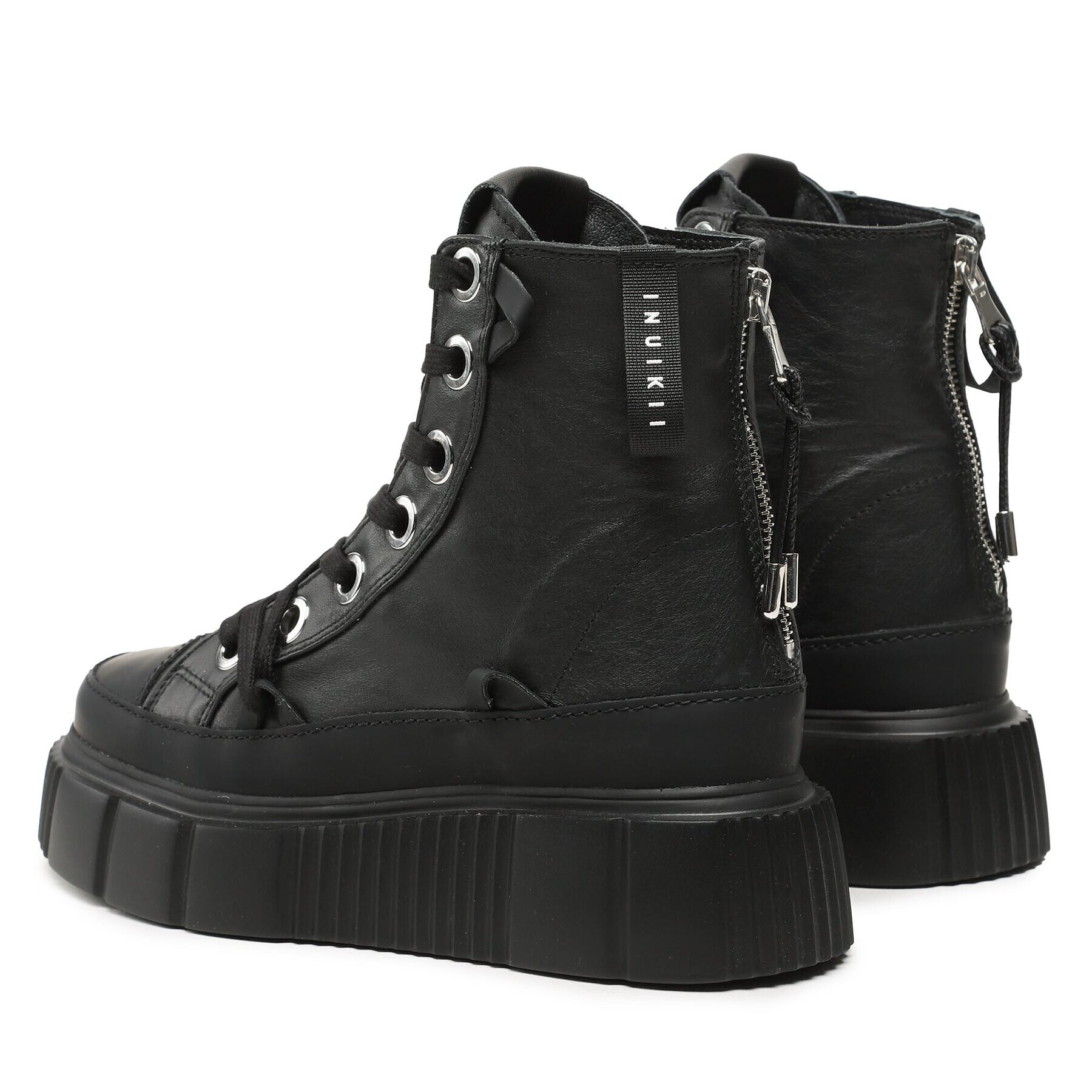 Inuikii Боти Leather Matilda 35103-033 Черен - Pepit.bg