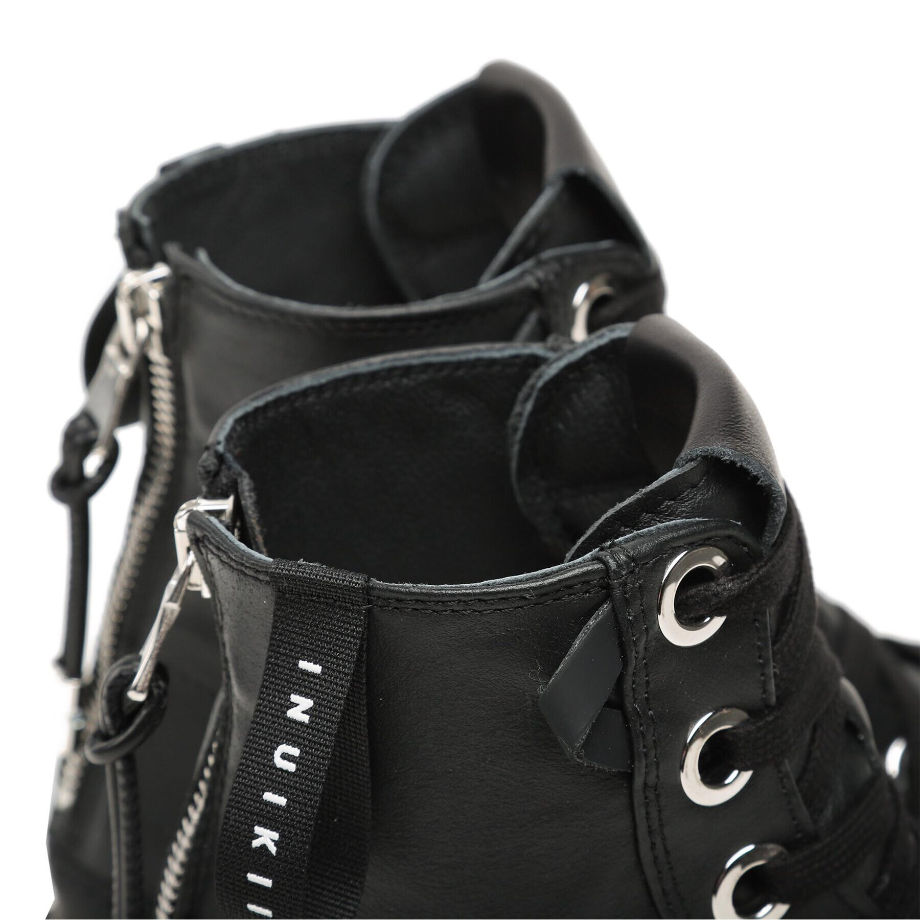Inuikii Боти Leather Matilda 35103-033 Черен - Pepit.bg
