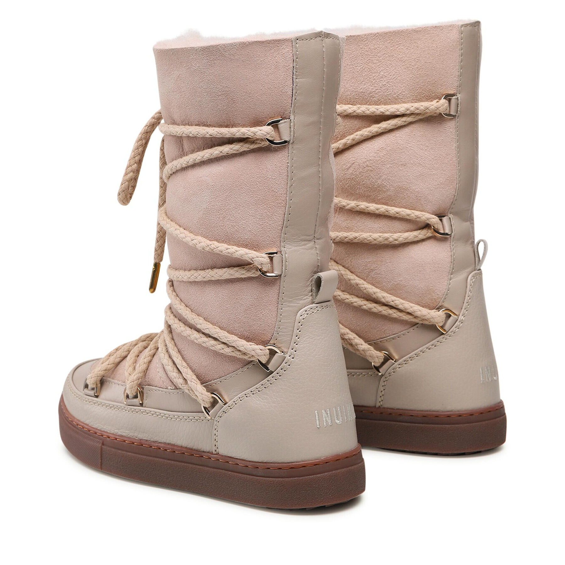 Inuikii Ботуши Classic High Laced 70107-096 Бежов - Pepit.bg