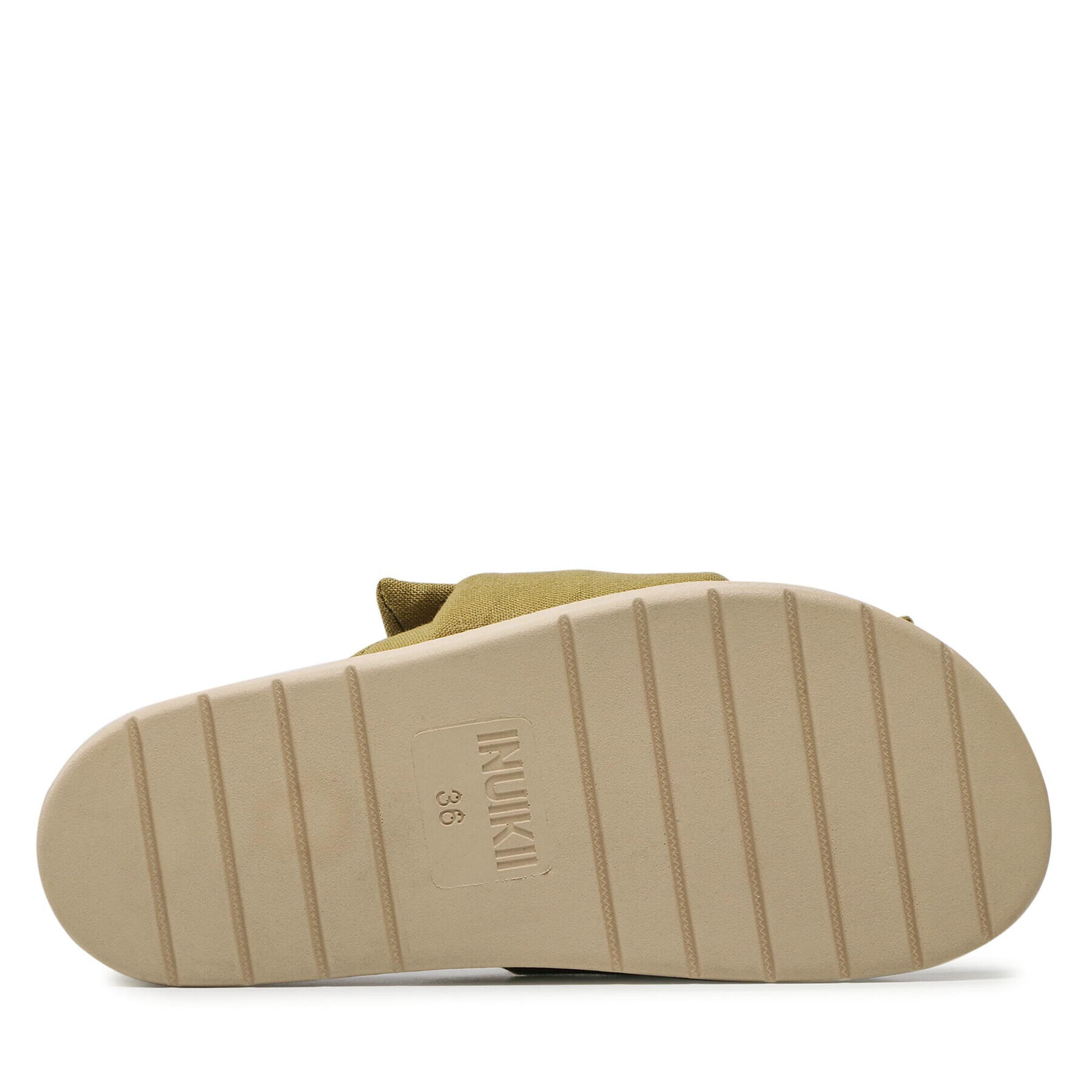 Inuikii Чехли Knit Lino 70704-074 Зелен - Pepit.bg