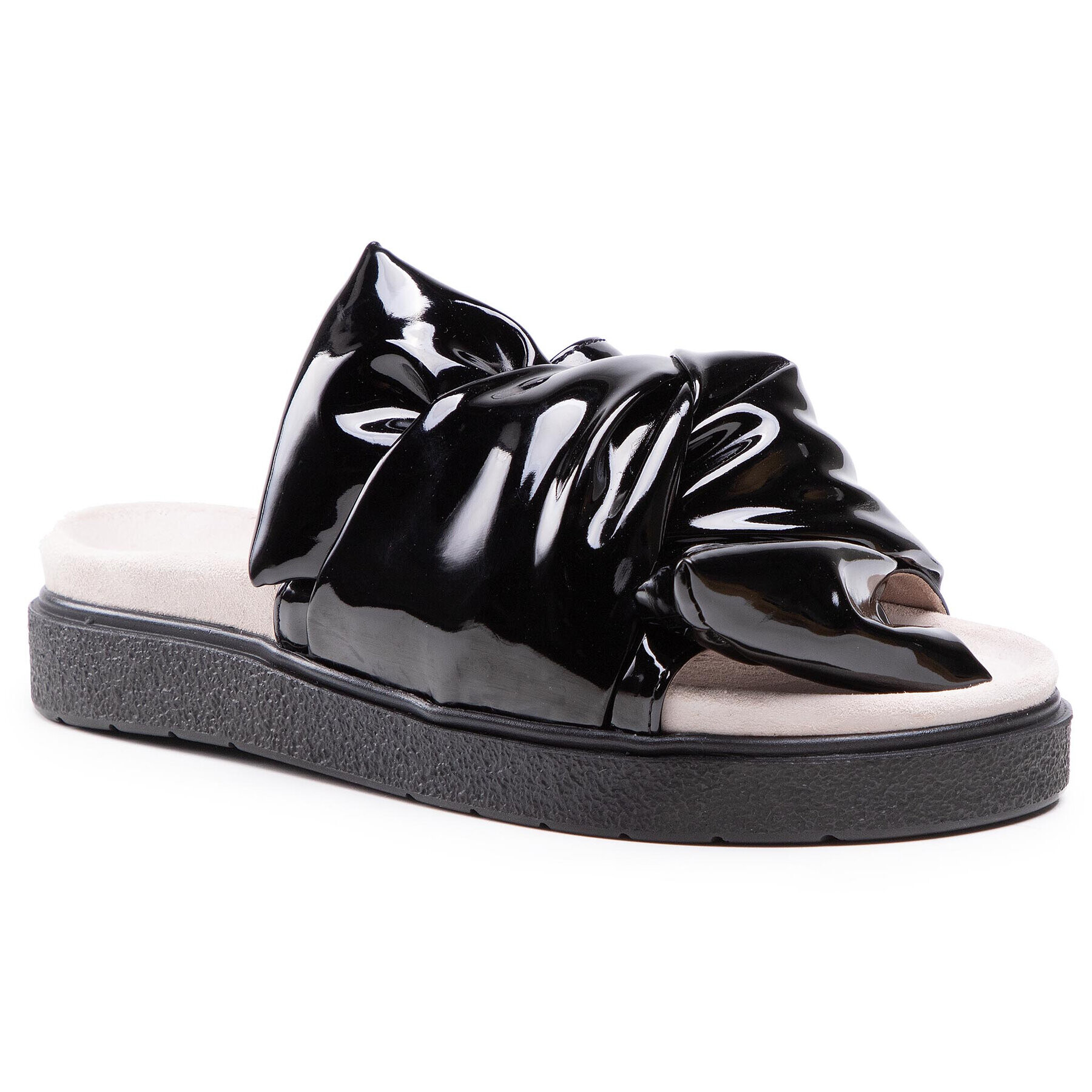 Inuikii Чехли Knot Gloss 70104-060 Черен - Pepit.bg