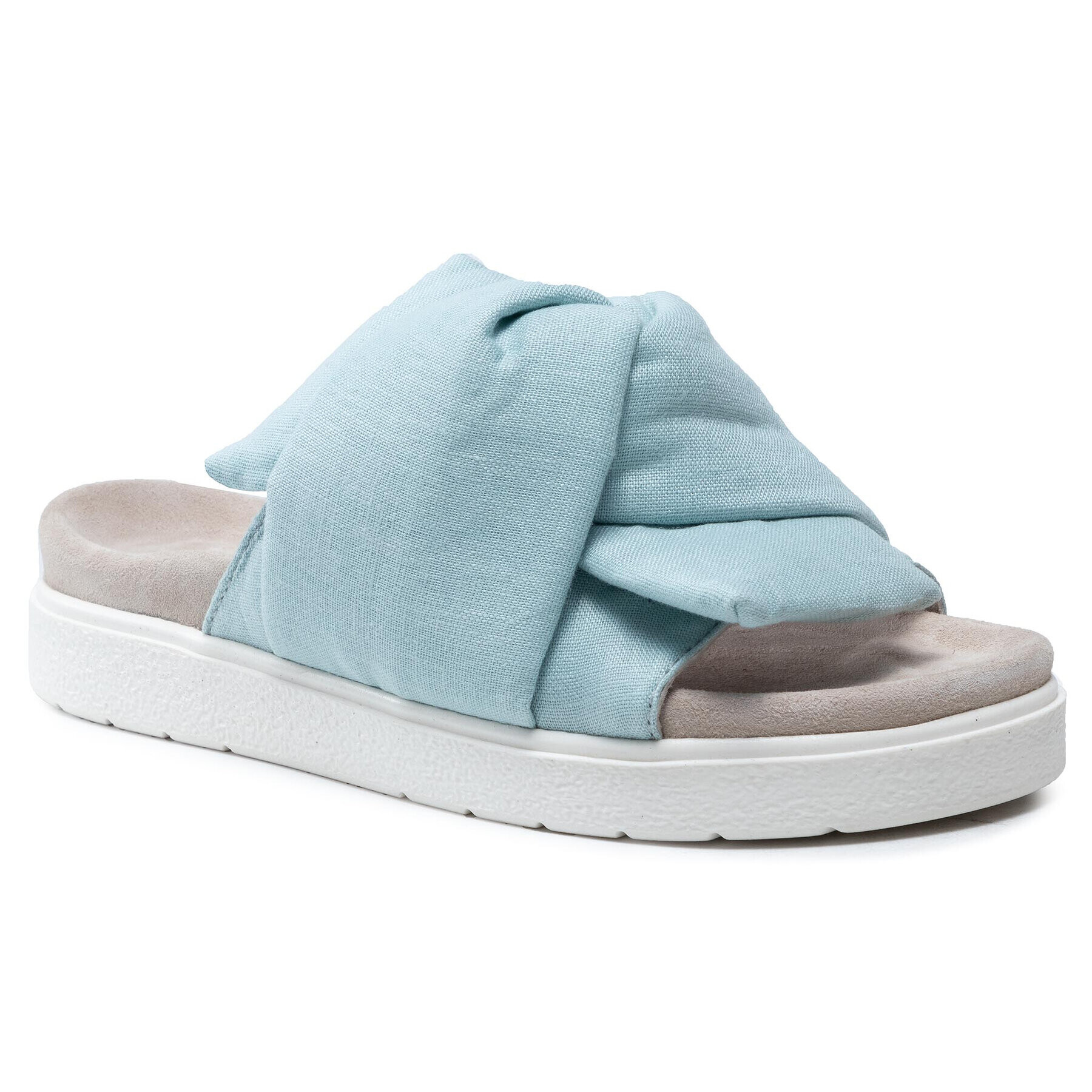 Inuikii Чехли Knot Lino 70704-074 Син - Pepit.bg