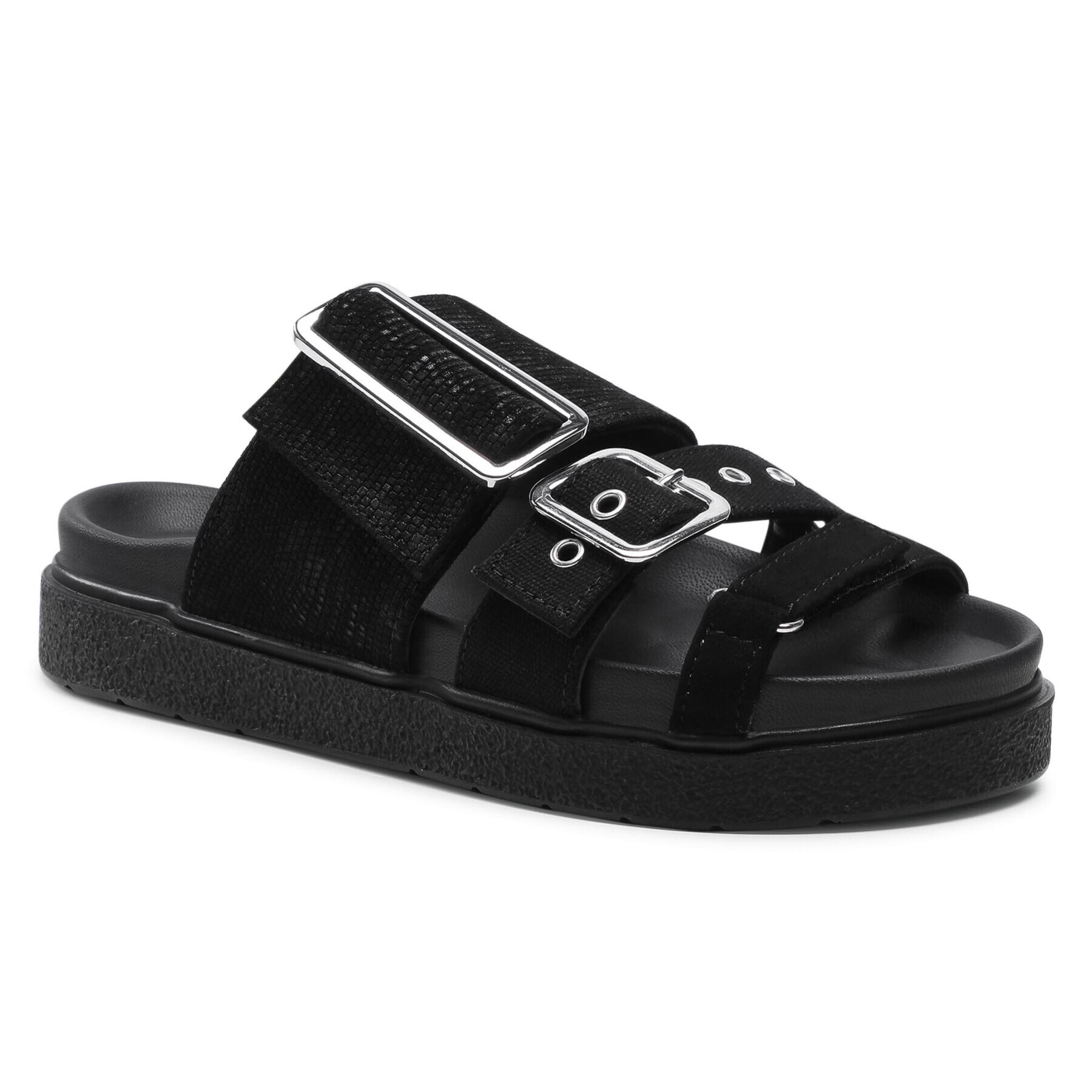 Inuikii Чехли Leather Straps 70104-031 Черен - Pepit.bg