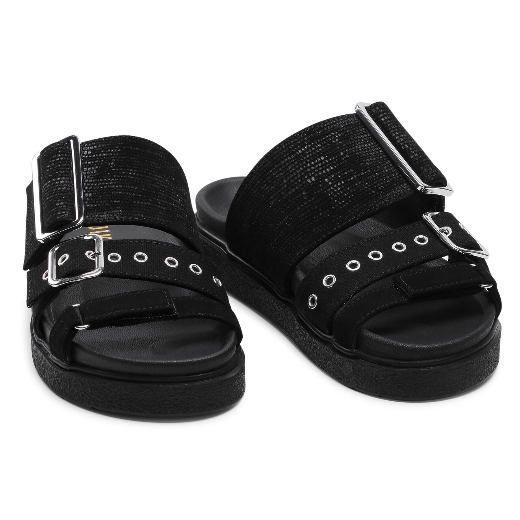 Inuikii Чехли Leather Straps 70104-031 Черен - Pepit.bg