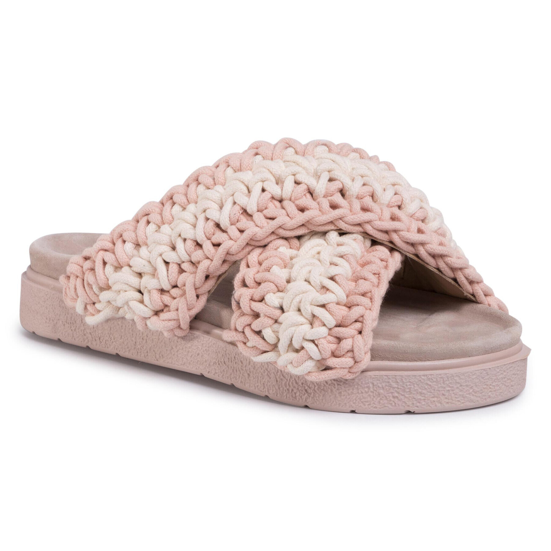 Inuikii Чехли Woven 70104-005 Розов - Pepit.bg