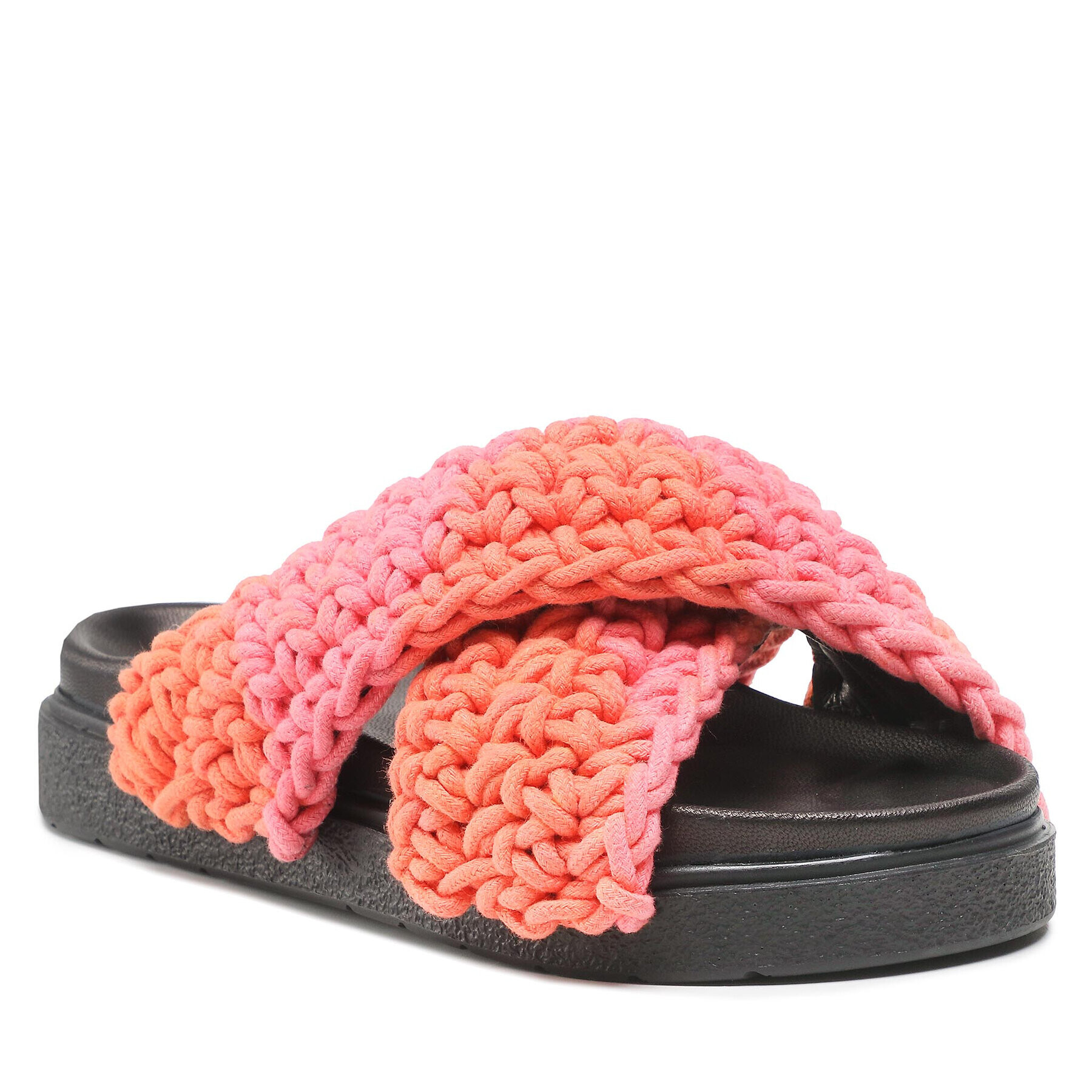 Inuikii Чехли Woven 70104-008 Оранжев - Pepit.bg