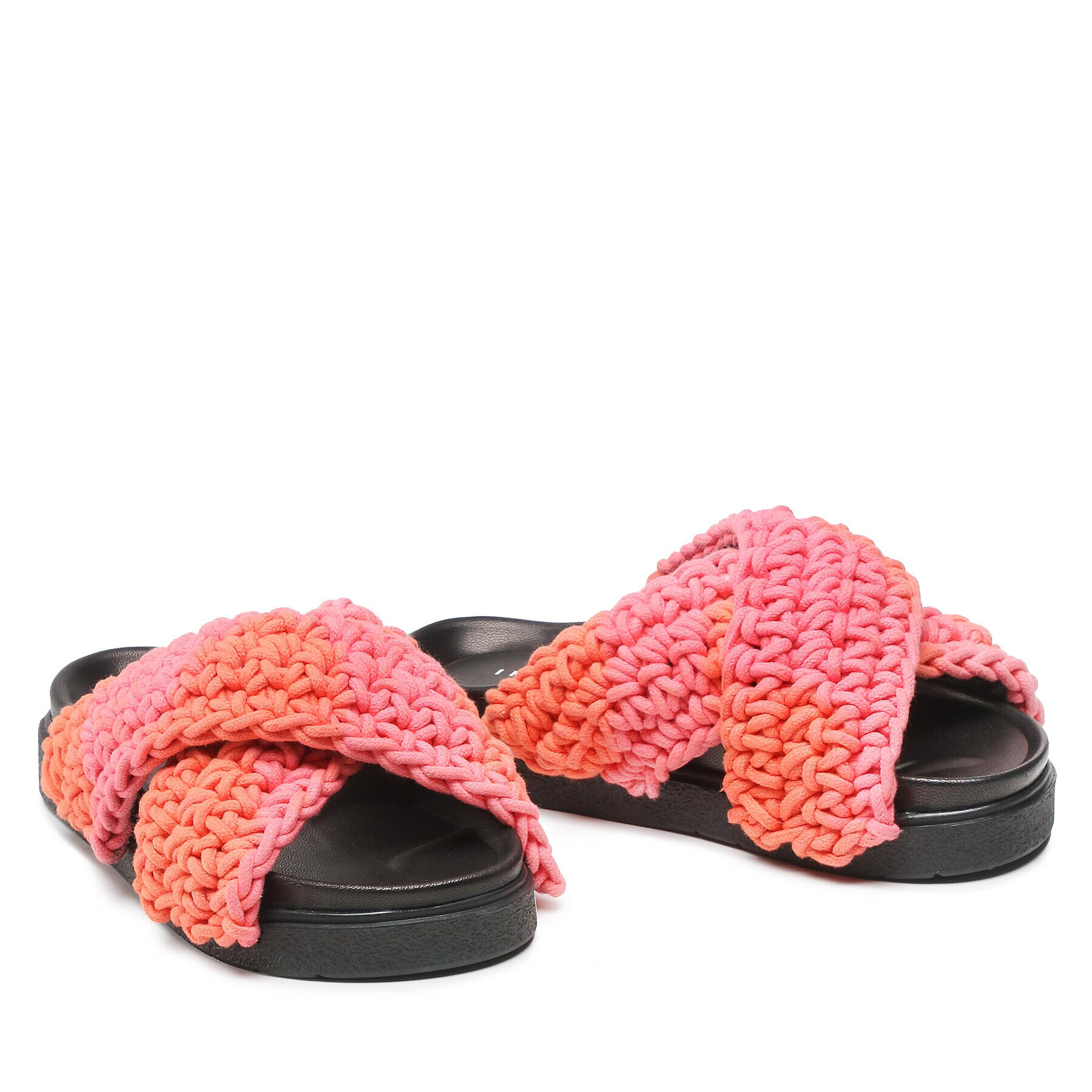 Inuikii Чехли Woven 70104-008 Оранжев - Pepit.bg