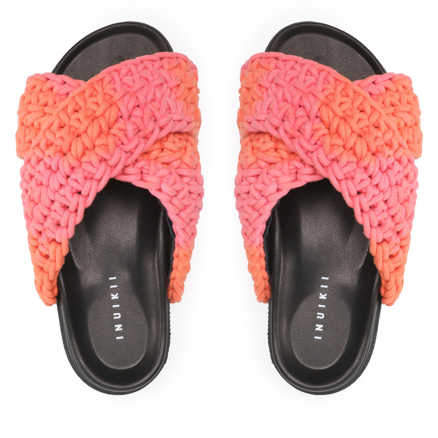 Inuikii Чехли Woven 70104-008 Оранжев - Pepit.bg