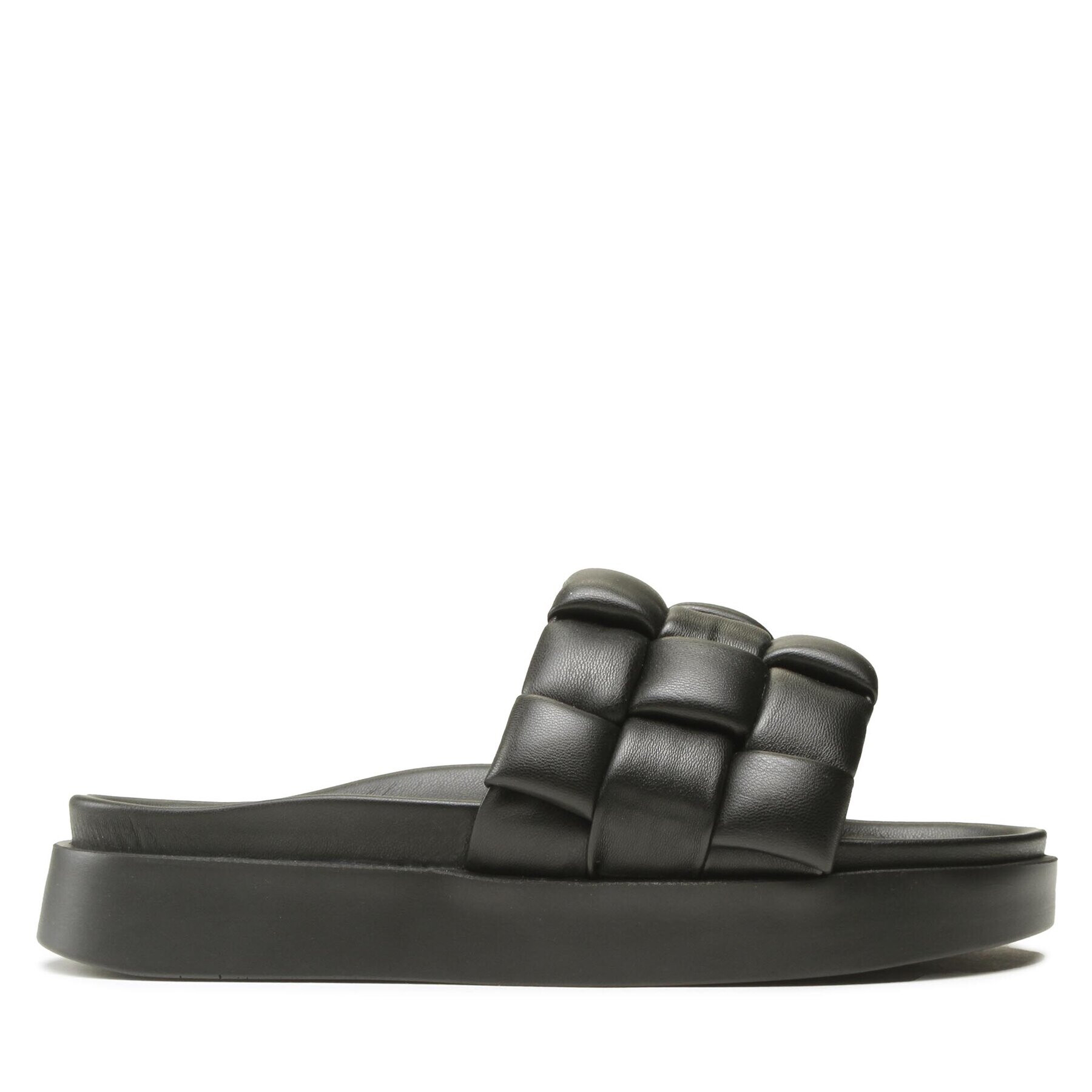Inuikii Чехли Braided Vegan 70104-120 Черен - Pepit.bg