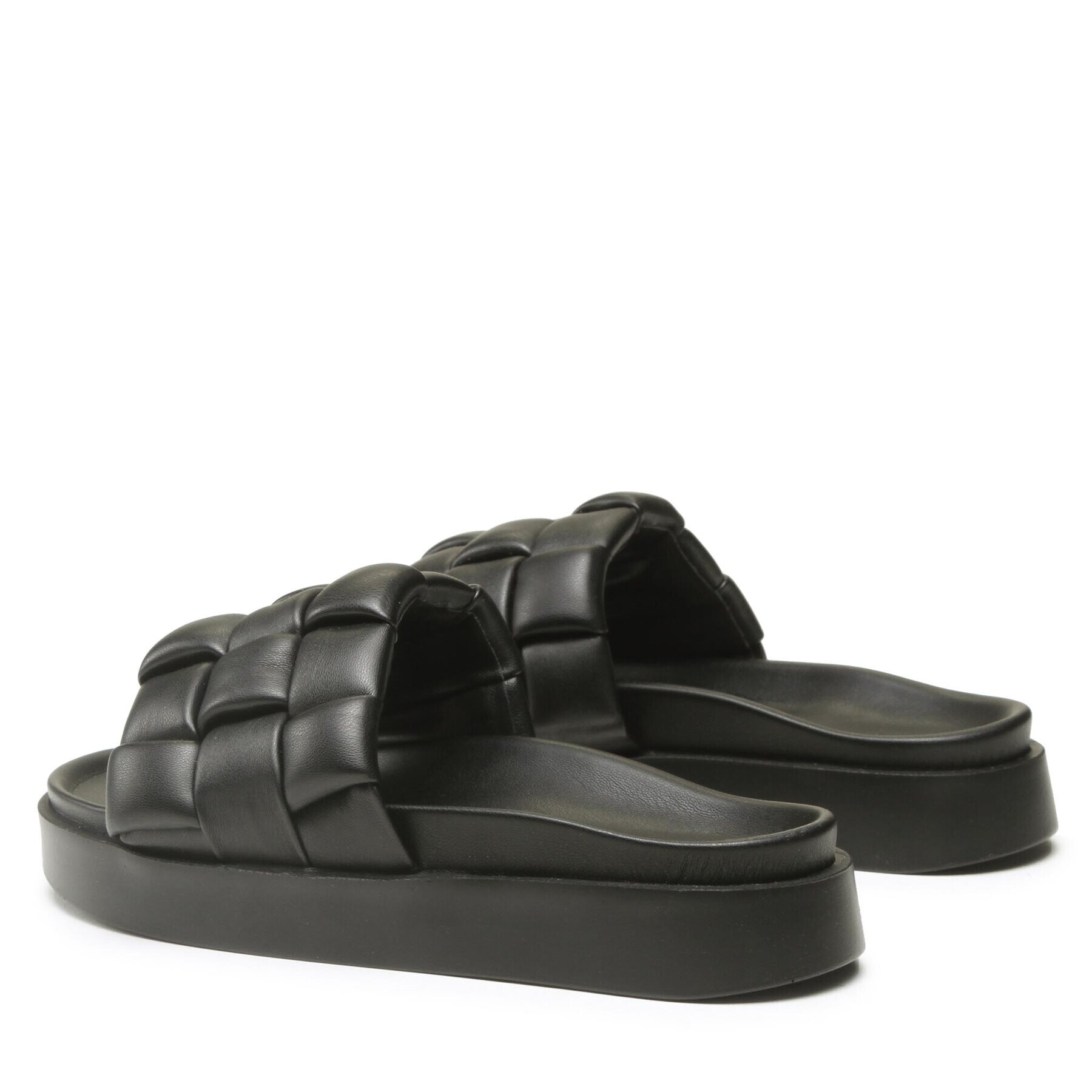 Inuikii Чехли Braided Vegan 70104-120 Черен - Pepit.bg