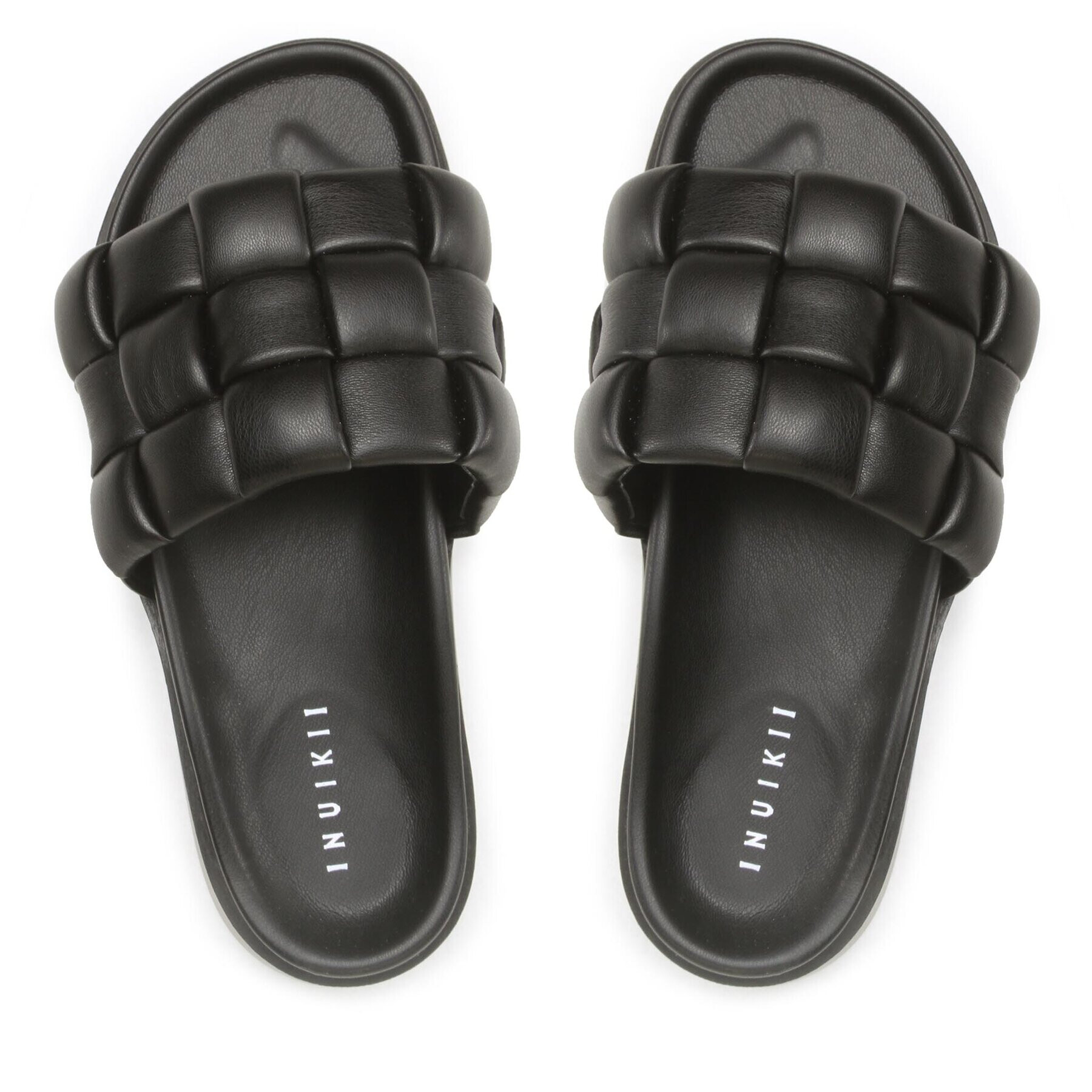 Inuikii Чехли Braided Vegan 70104-120 Черен - Pepit.bg