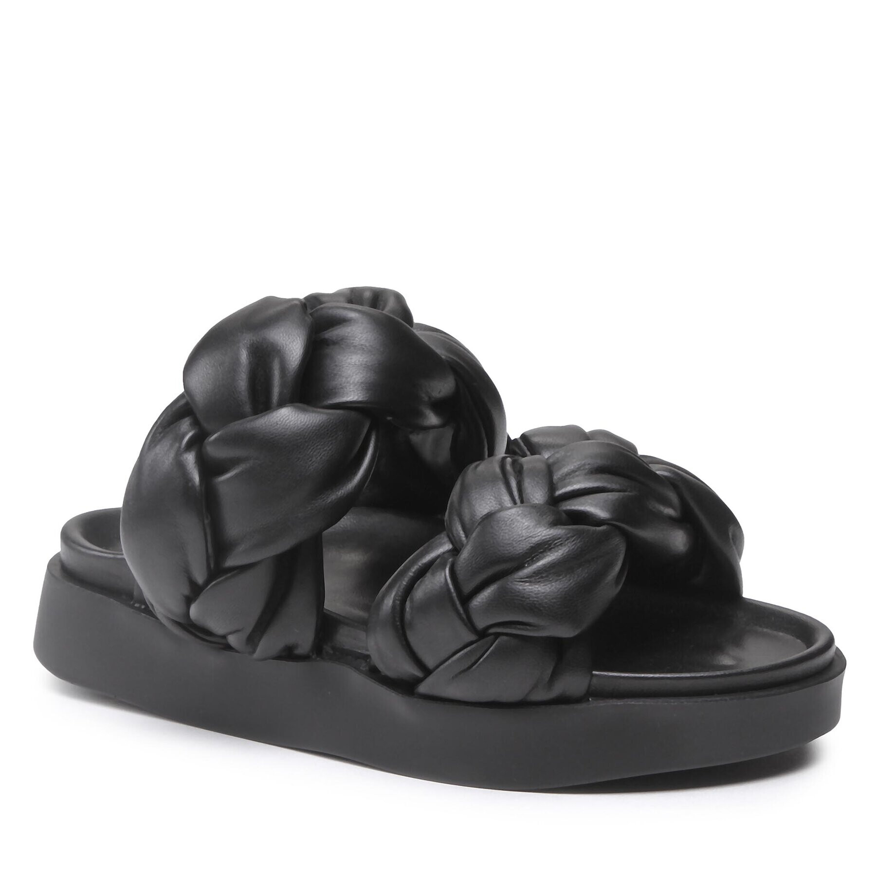 Inuikii Чехли Soft Braided 70105-020 Черен - Pepit.bg