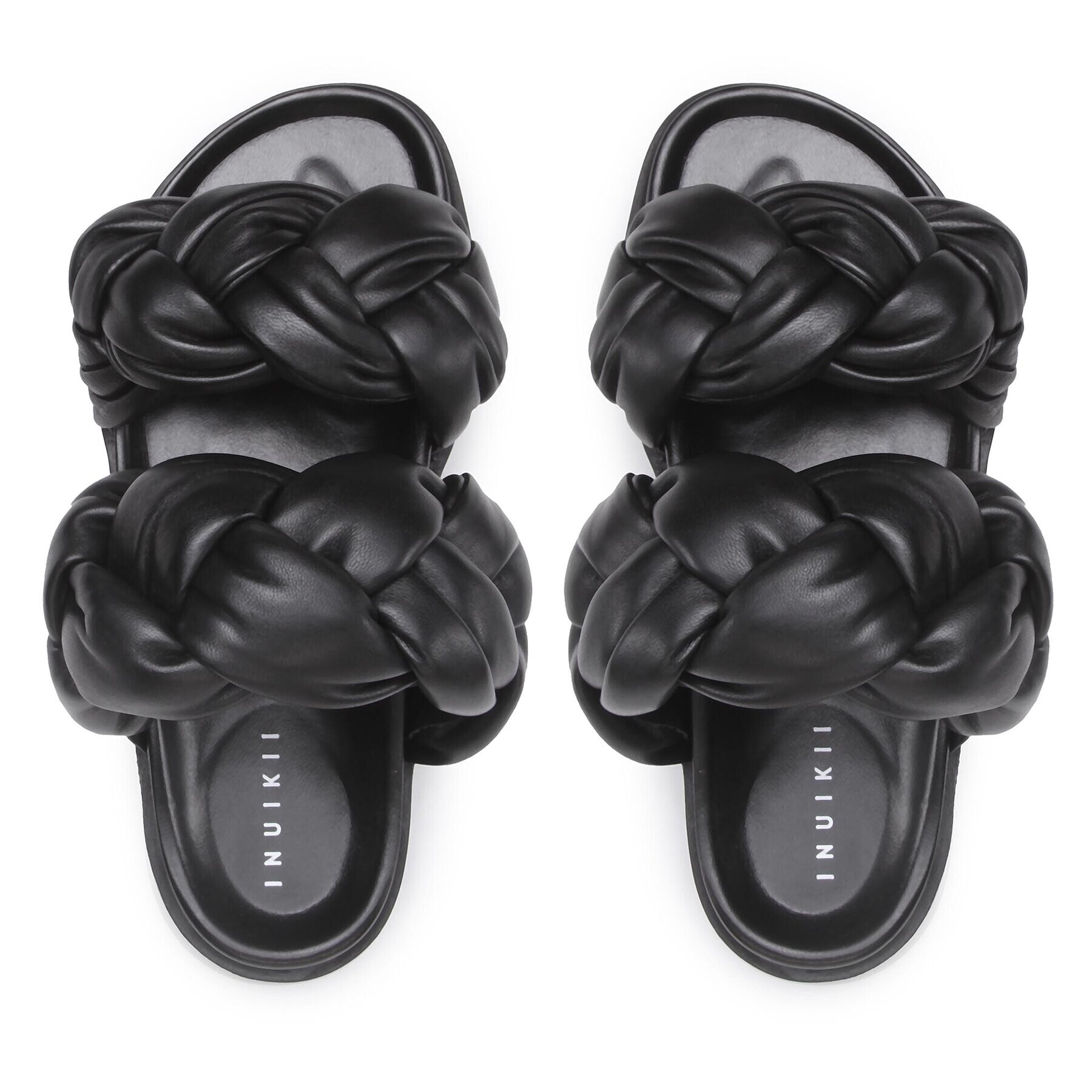 Inuikii Чехли Soft Braided 70105-020 Черен - Pepit.bg