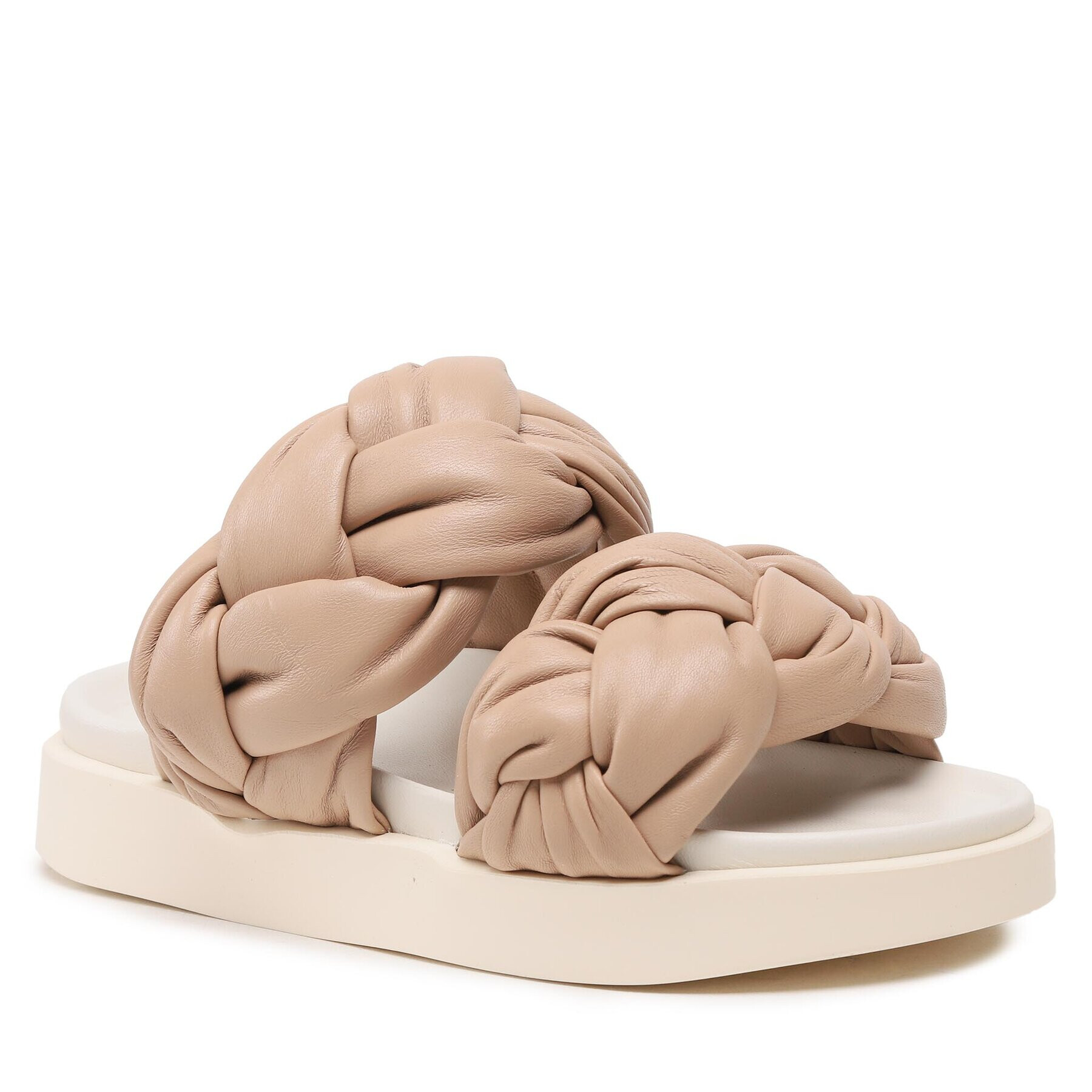 Inuikii Чехли Soft Braided 70105-020 Кафяв - Pepit.bg