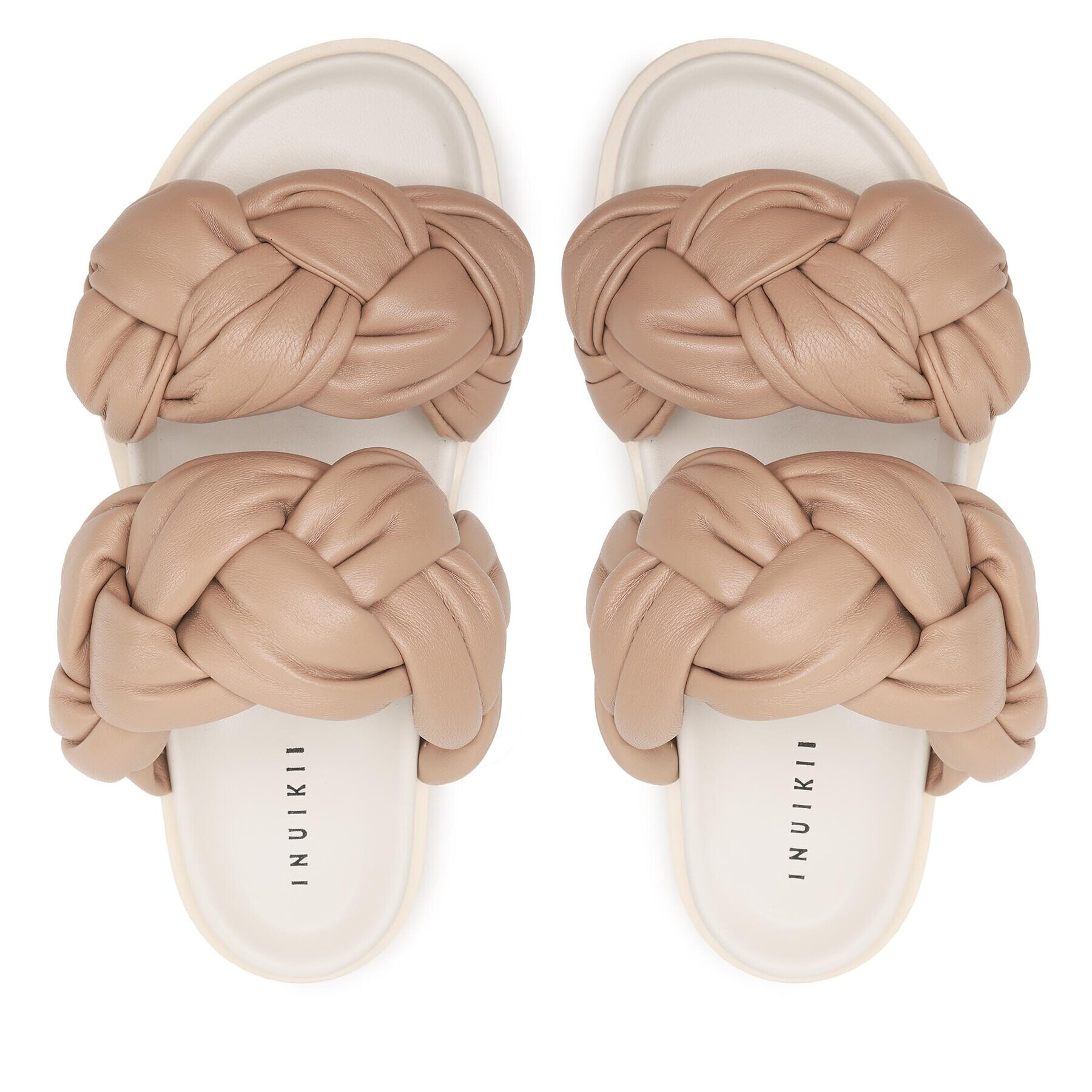 Inuikii Чехли Soft Braided 70105-020 Кафяв - Pepit.bg