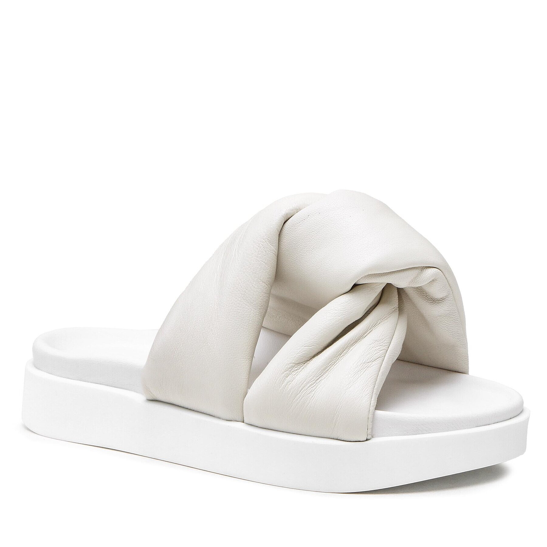 Inuikii Чехли Soft Crossed 70104-140 Бял - Pepit.bg