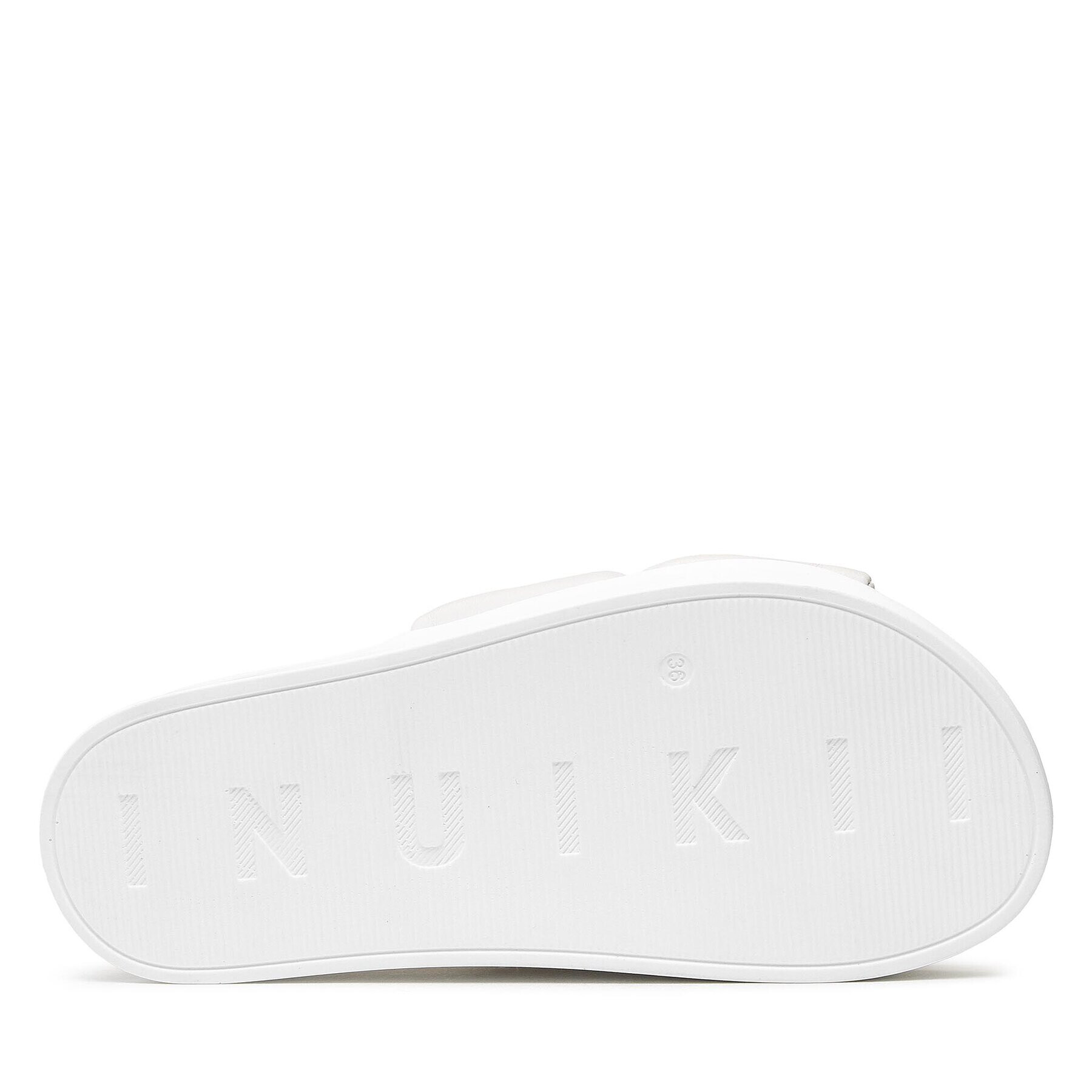 Inuikii Чехли Soft Crossed 70104-140 Бял - Pepit.bg