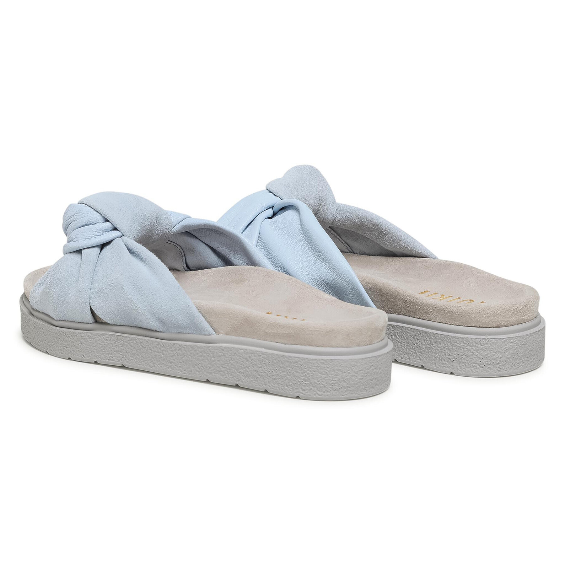 Inuikii Чехли Women Knot Leather 70104-061 Син - Pepit.bg