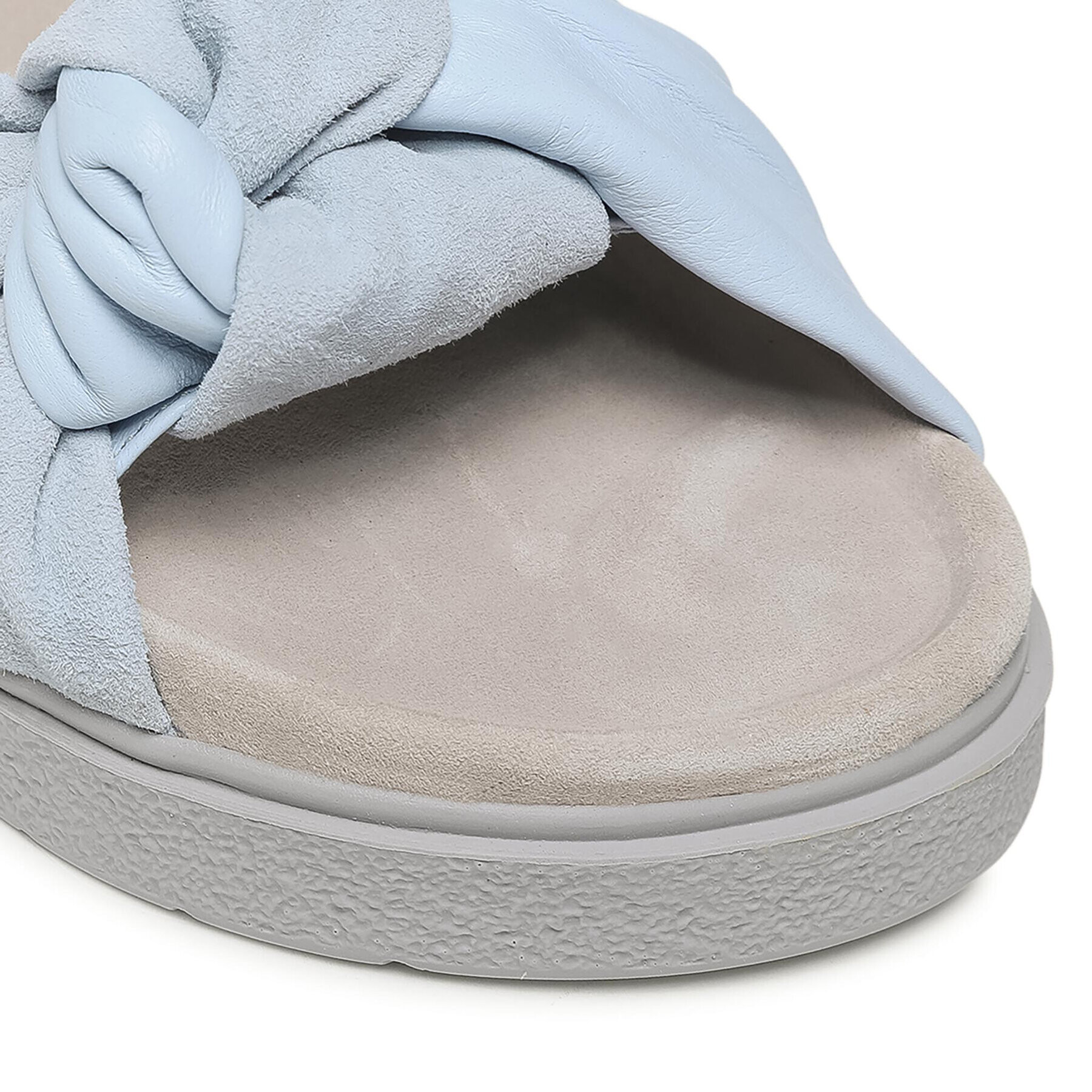 Inuikii Чехли Women Knot Leather 70104-061 Син - Pepit.bg