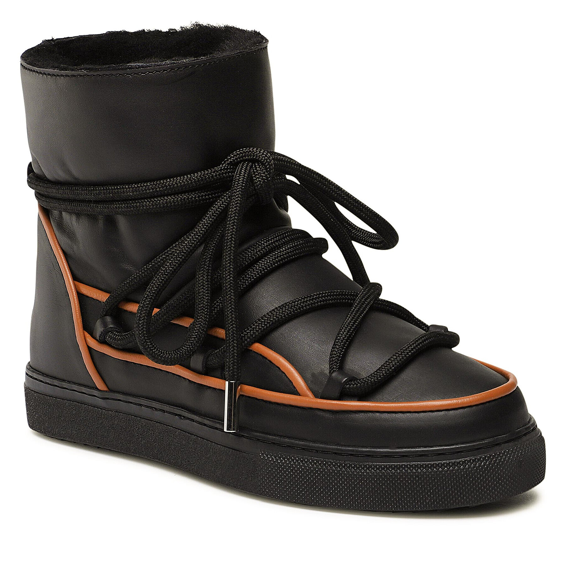 Inuikii Обувки Full Leather Pastelle 70202 088 Черен - Pepit.bg