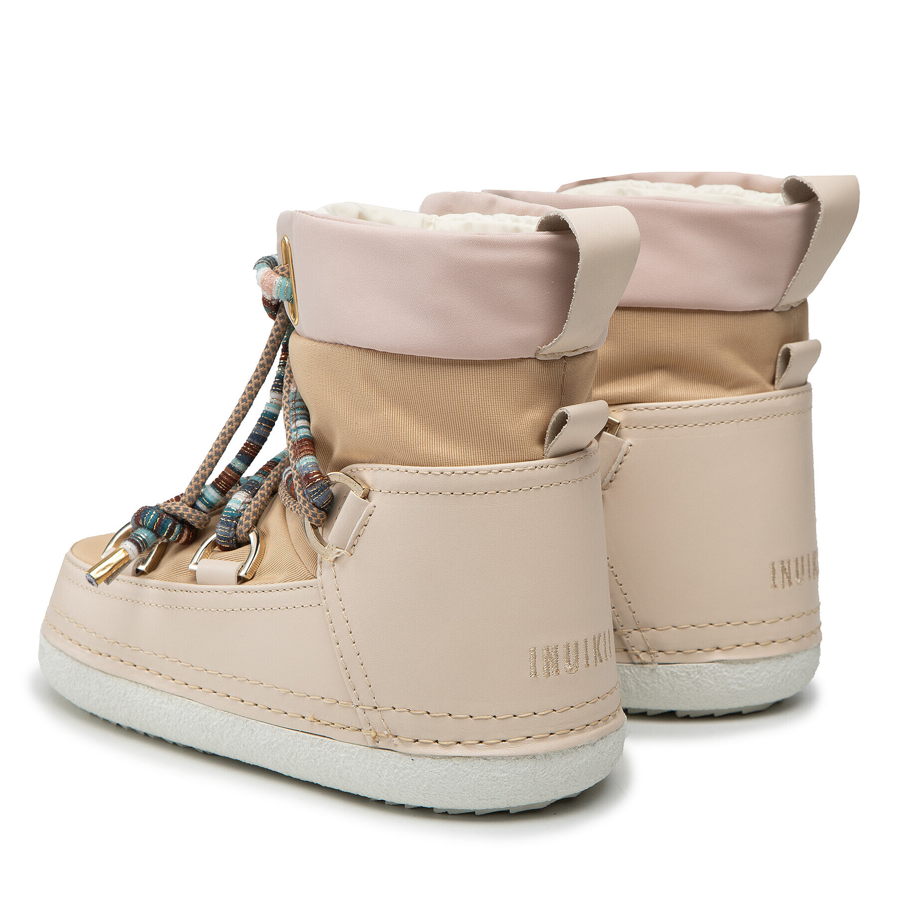 Inuikii Обувки Gros Grain Double 70102-067 Бежов - Pepit.bg