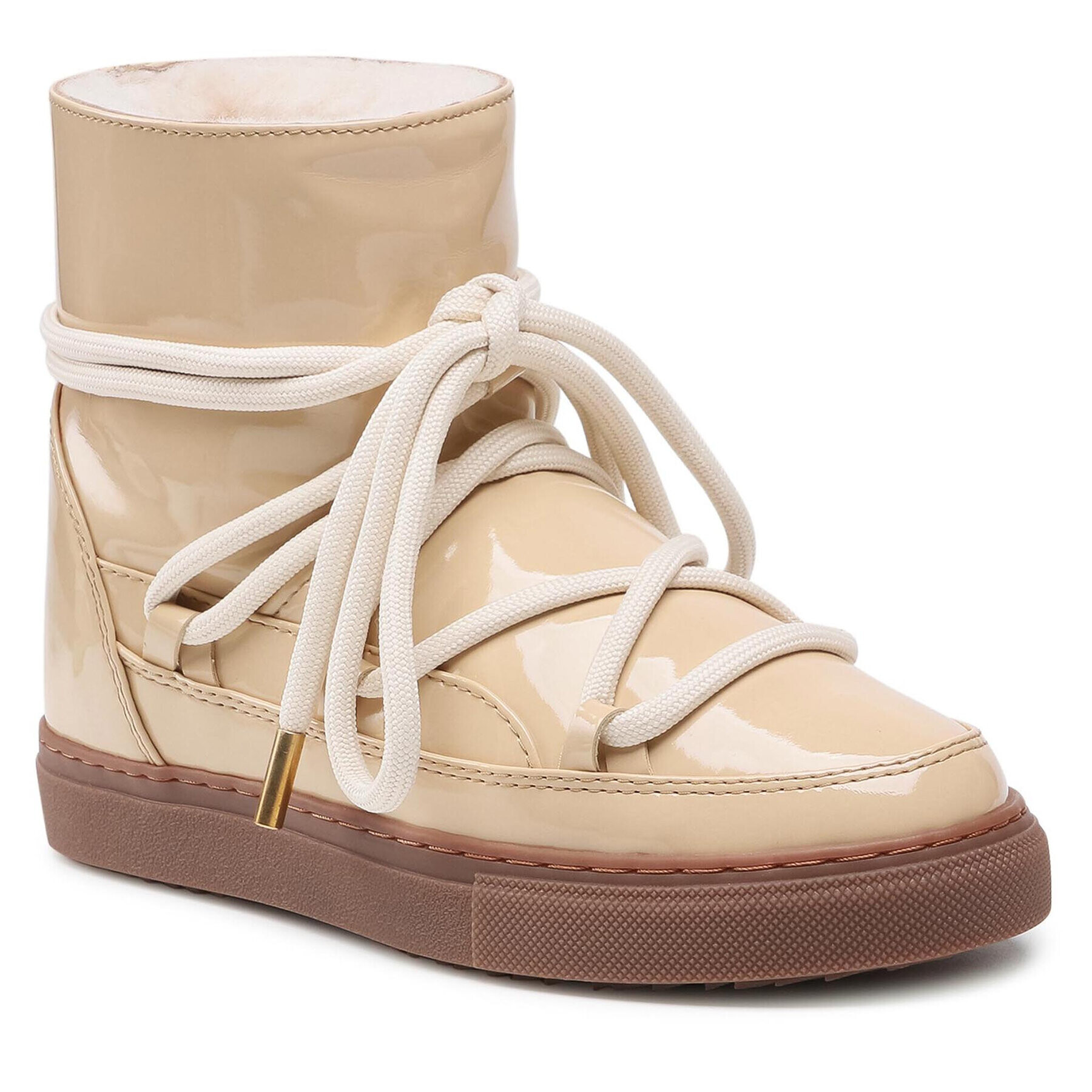 Inuikii Обувки Sneaker Vernice 70202-066 Бежов - Pepit.bg
