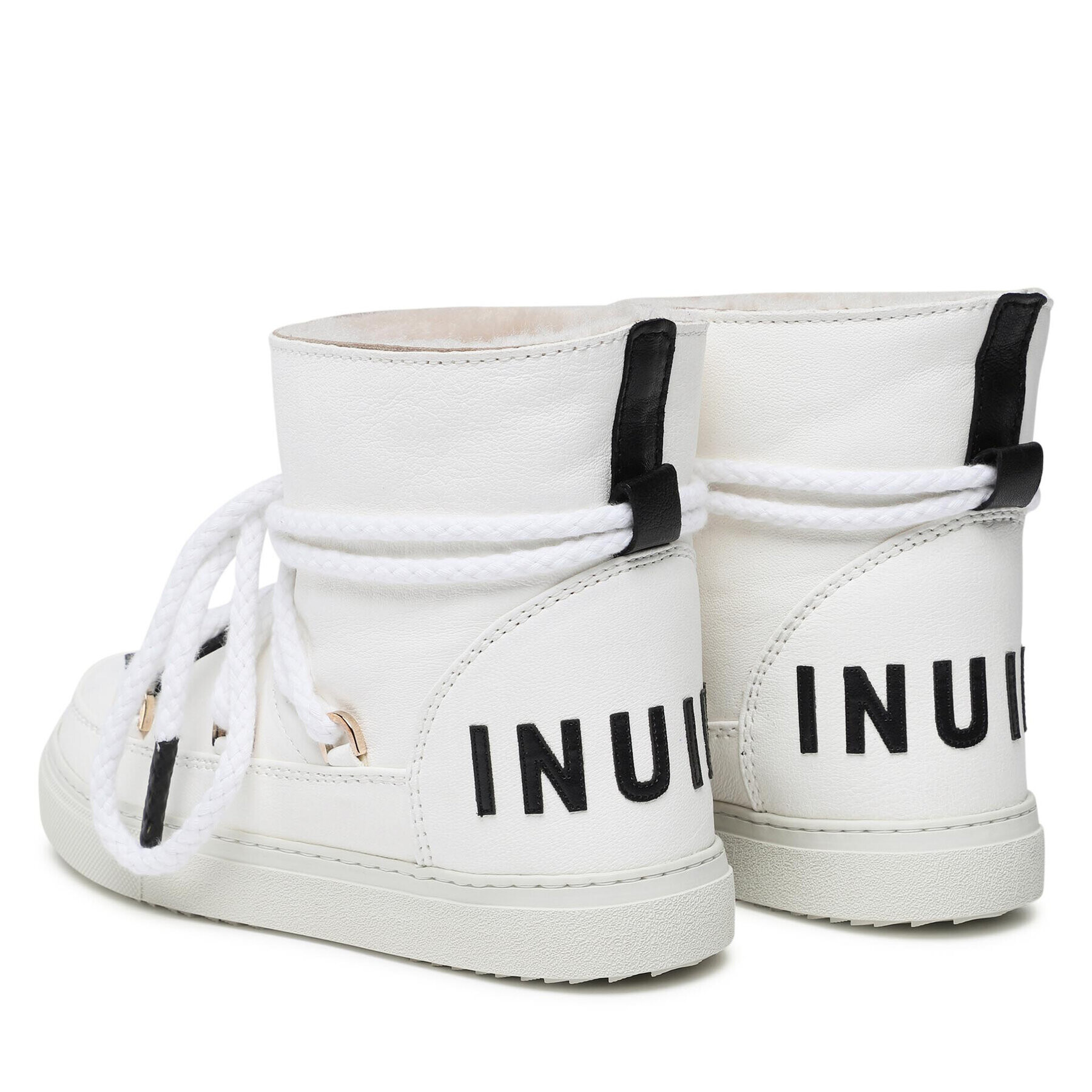 Inuikii Обувки Square 70102-073 Бял - Pepit.bg