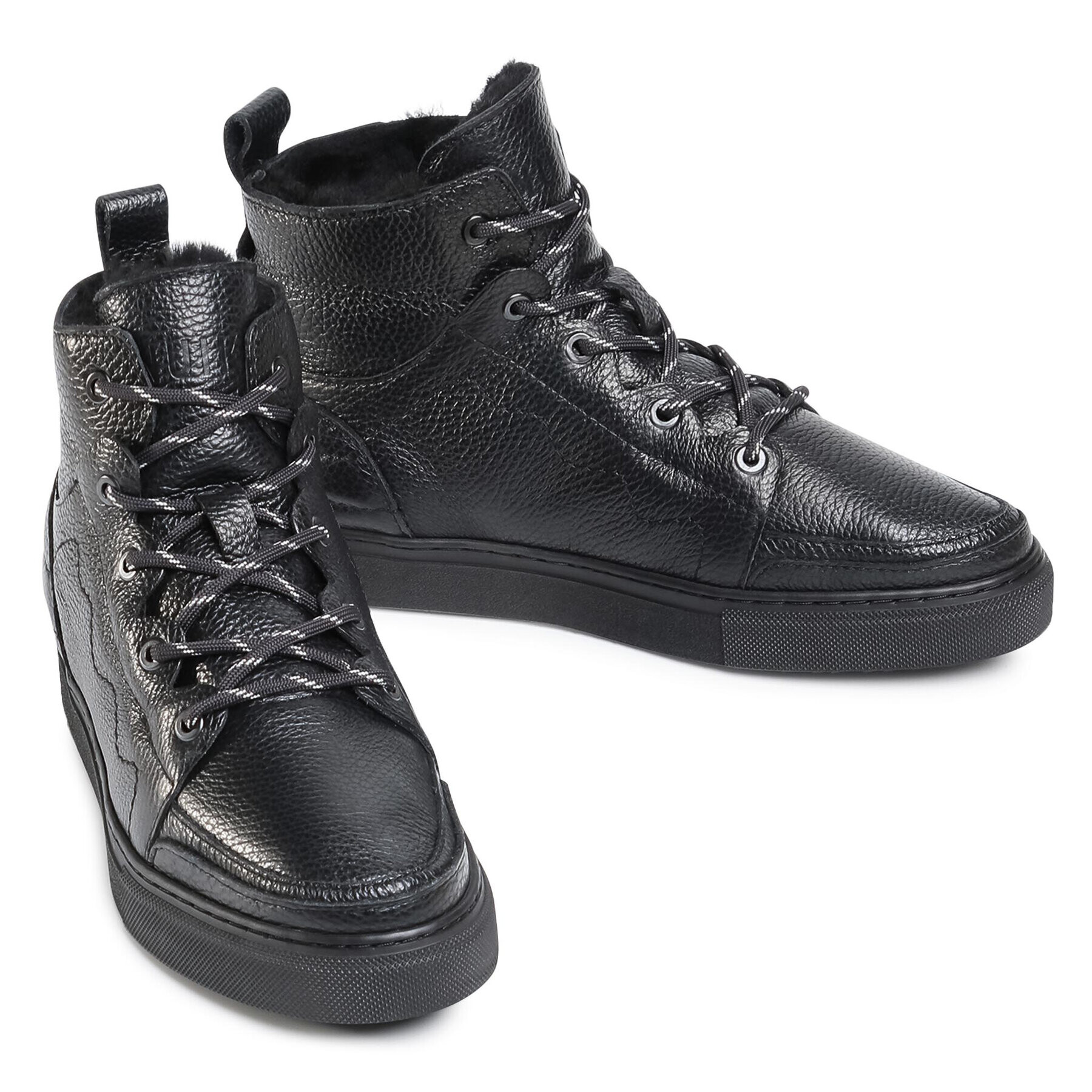 Inuikii Сникърси Sneaker 50202-056 Черен - Pepit.bg