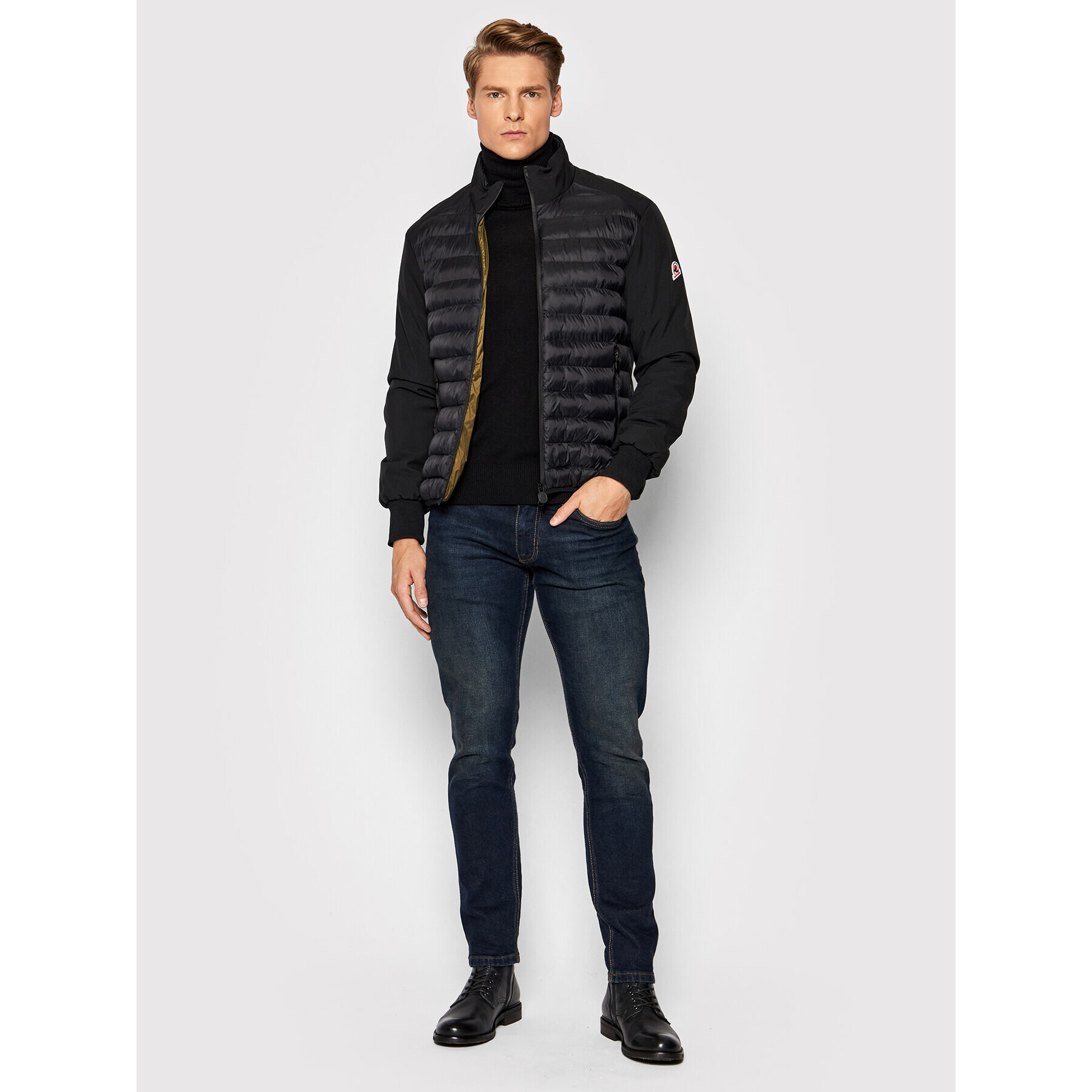 Invicta Пухено яке 4431810/U Черен Regular Fit - Pepit.bg