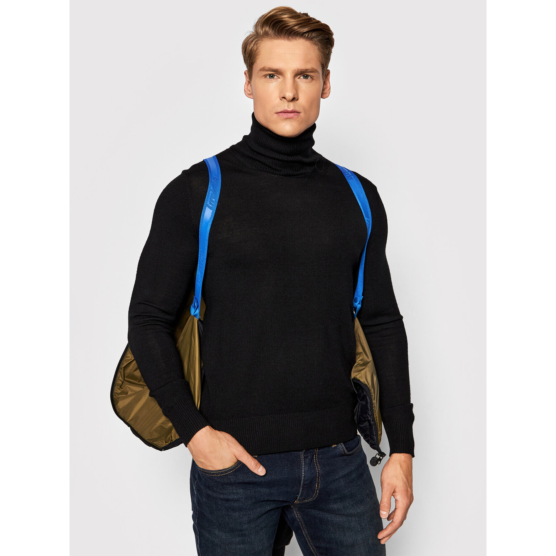 Invicta Пухено яке 4431810/U Черен Regular Fit - Pepit.bg