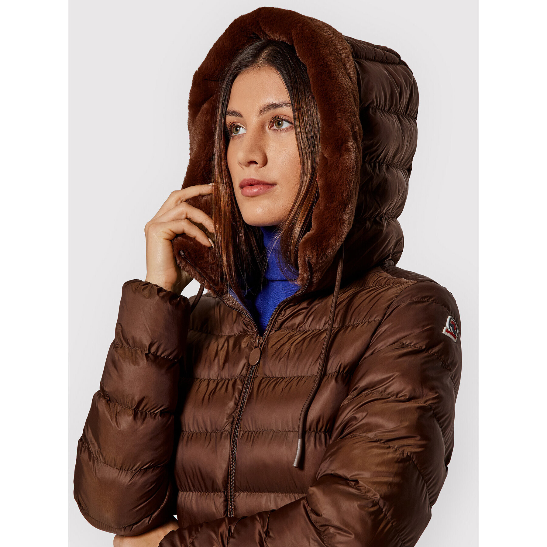 Invicta Пухено яке 4431831/D Кафяв Regular Fit - Pepit.bg