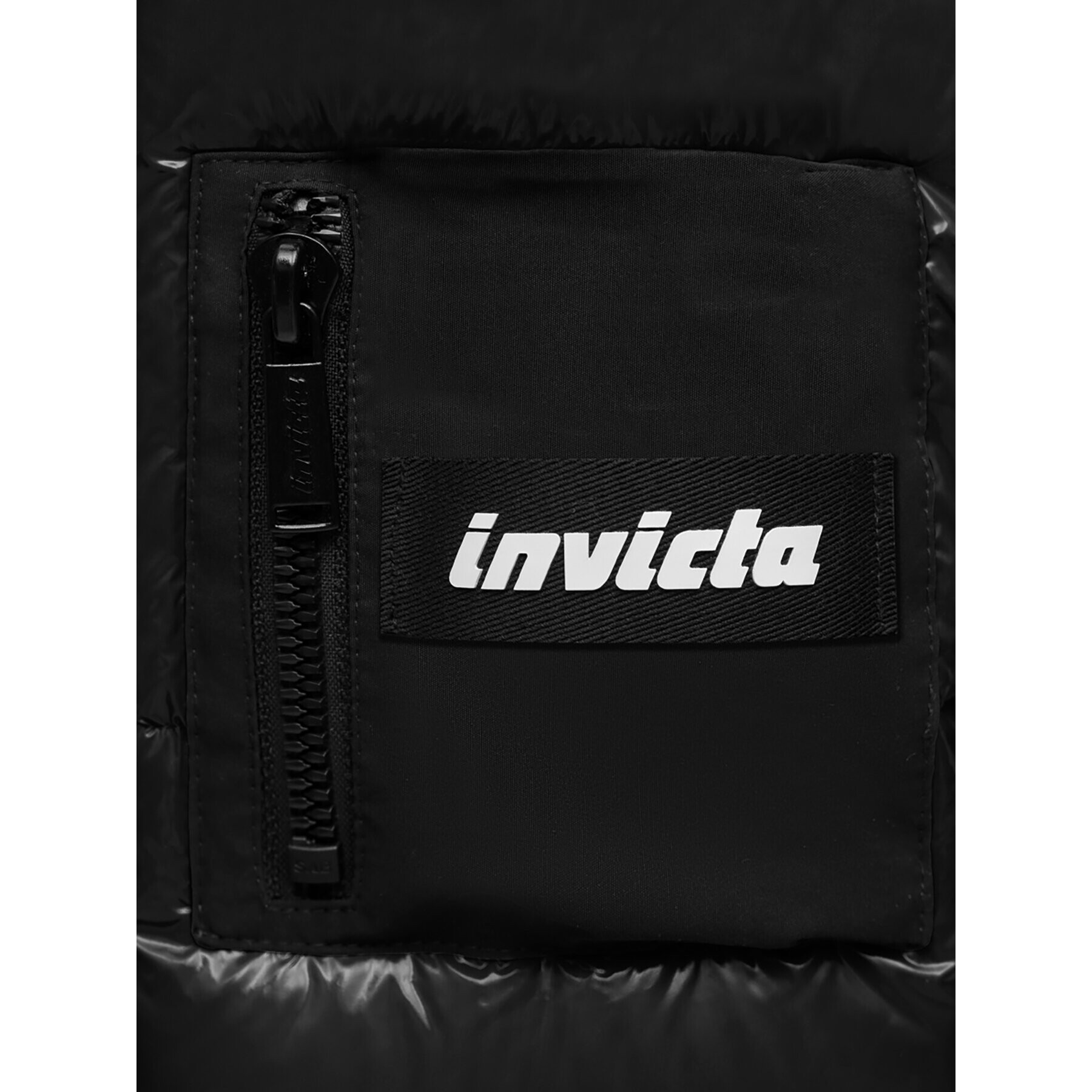 Invicta Пухено яке 4431931/U Черен Regular Fit - Pepit.bg