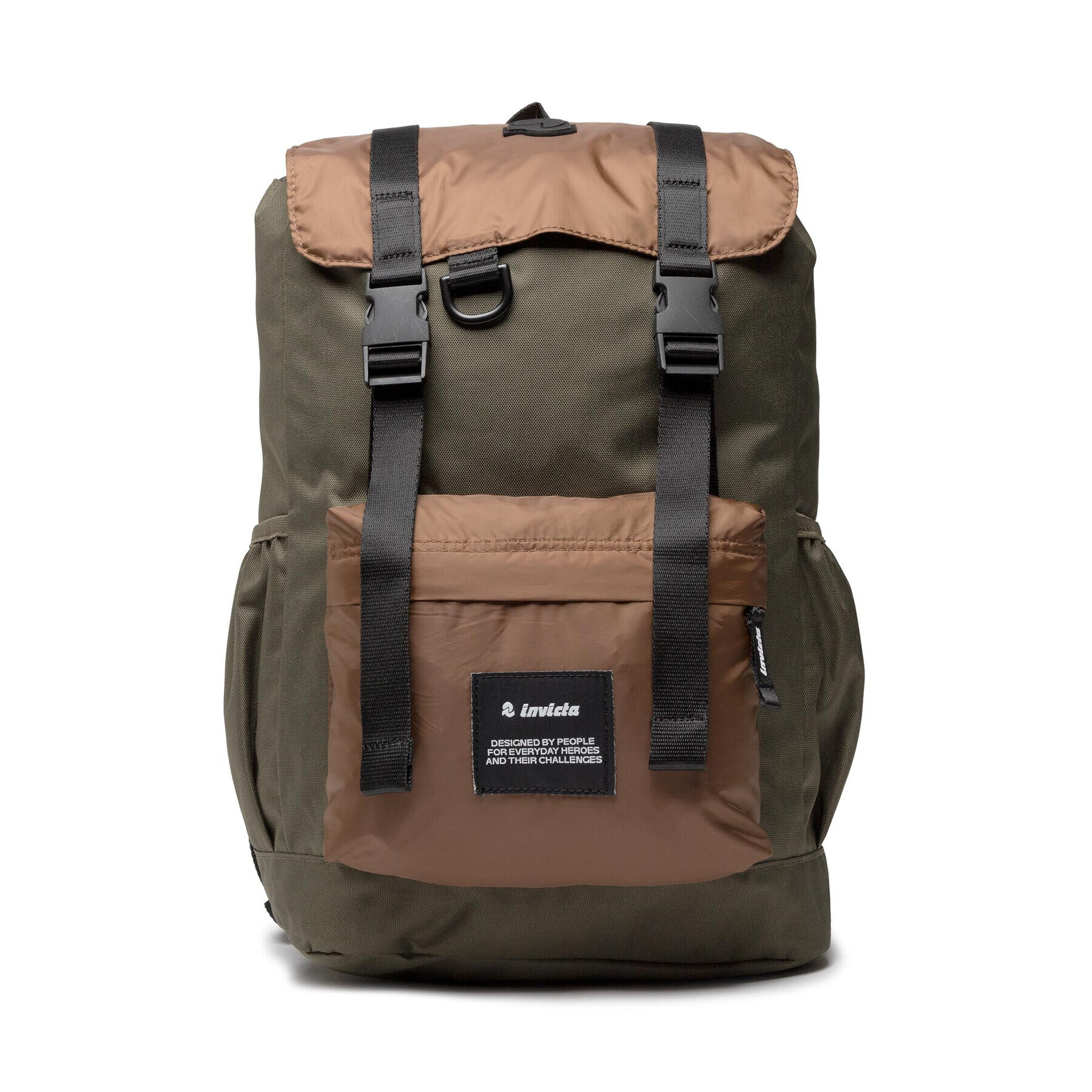 Invicta Раница Chat Colorblock 206002287 Зелен - Pepit.bg