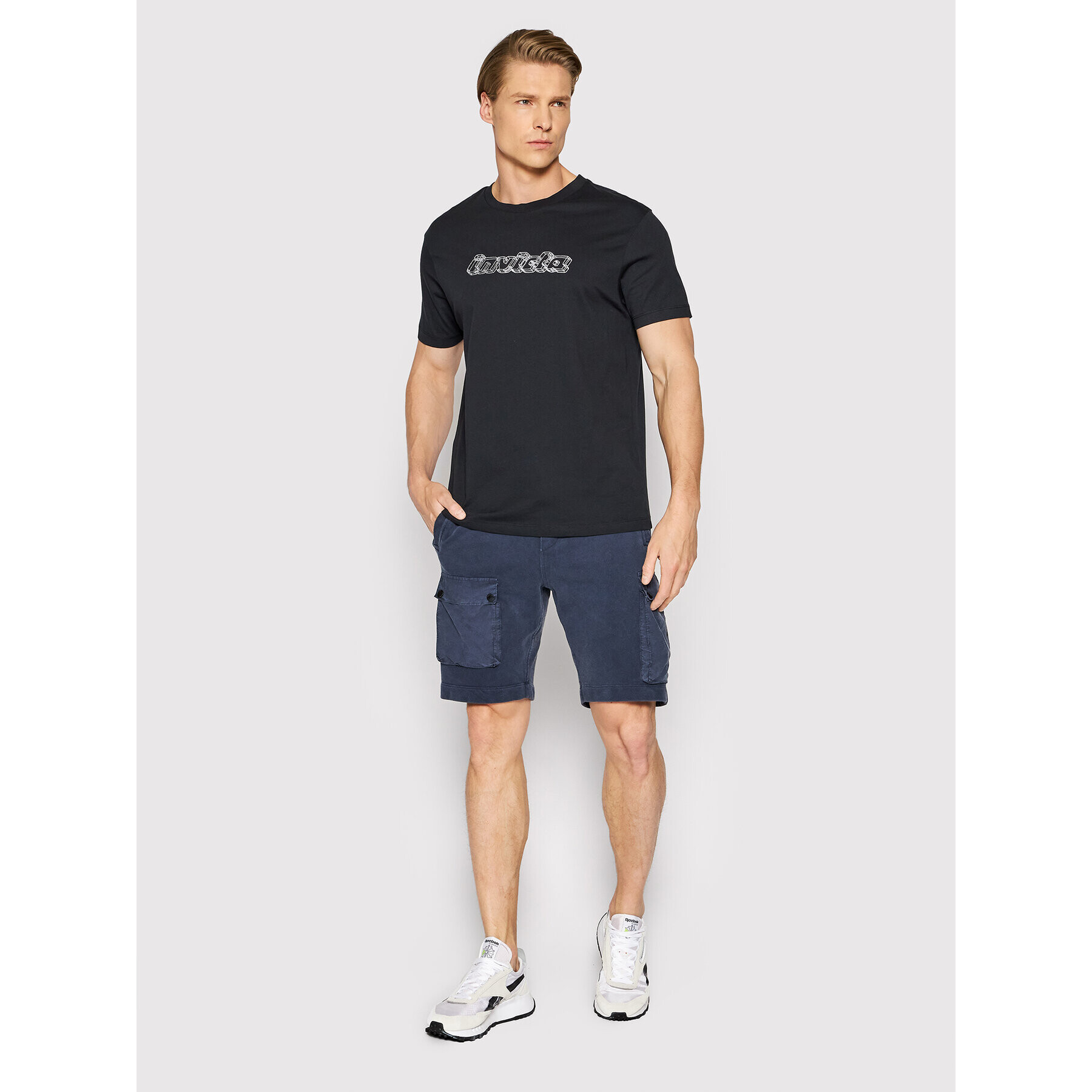 Invicta Тишърт 4451286/U Черен Regular Fit - Pepit.bg