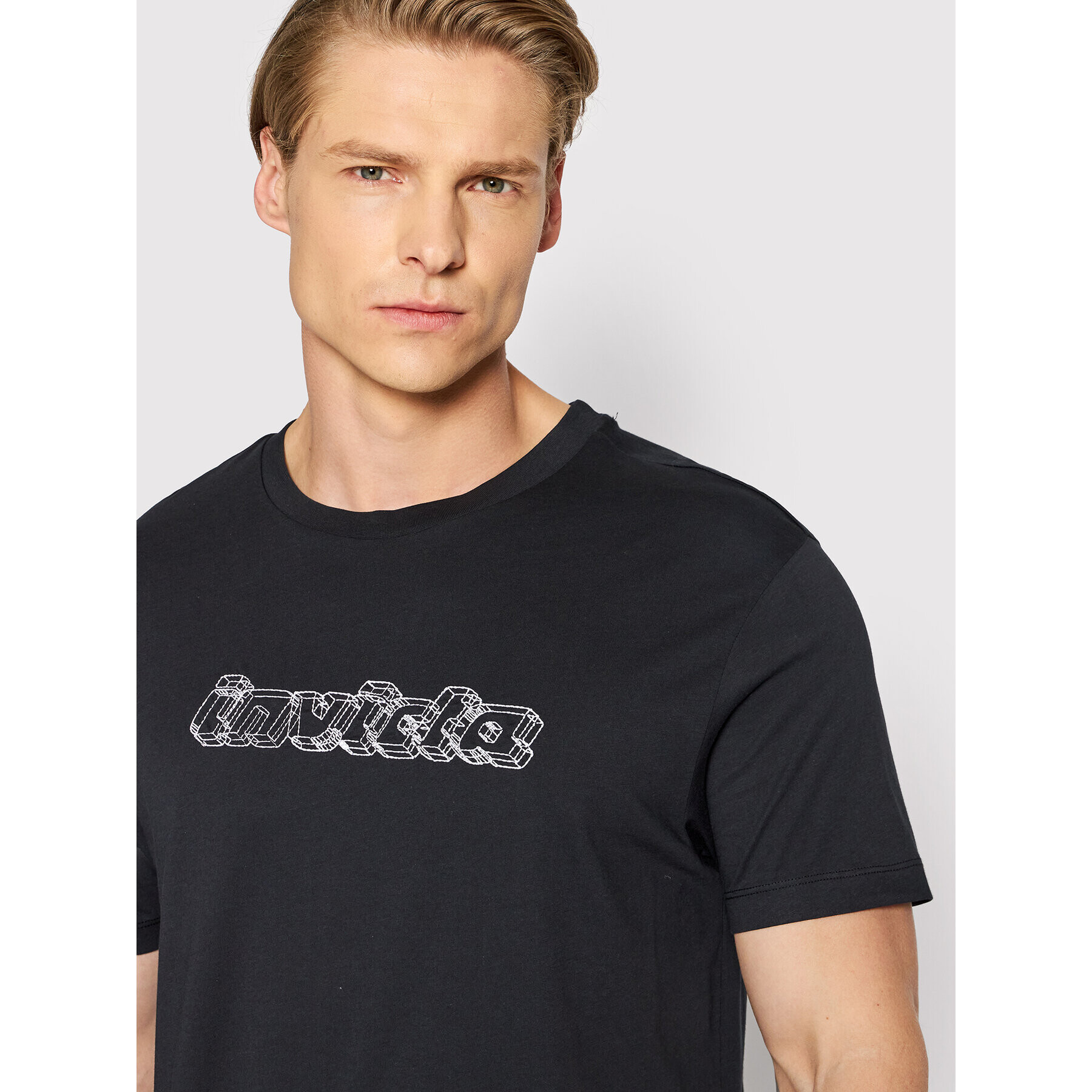 Invicta Тишърт 4451286/U Черен Regular Fit - Pepit.bg