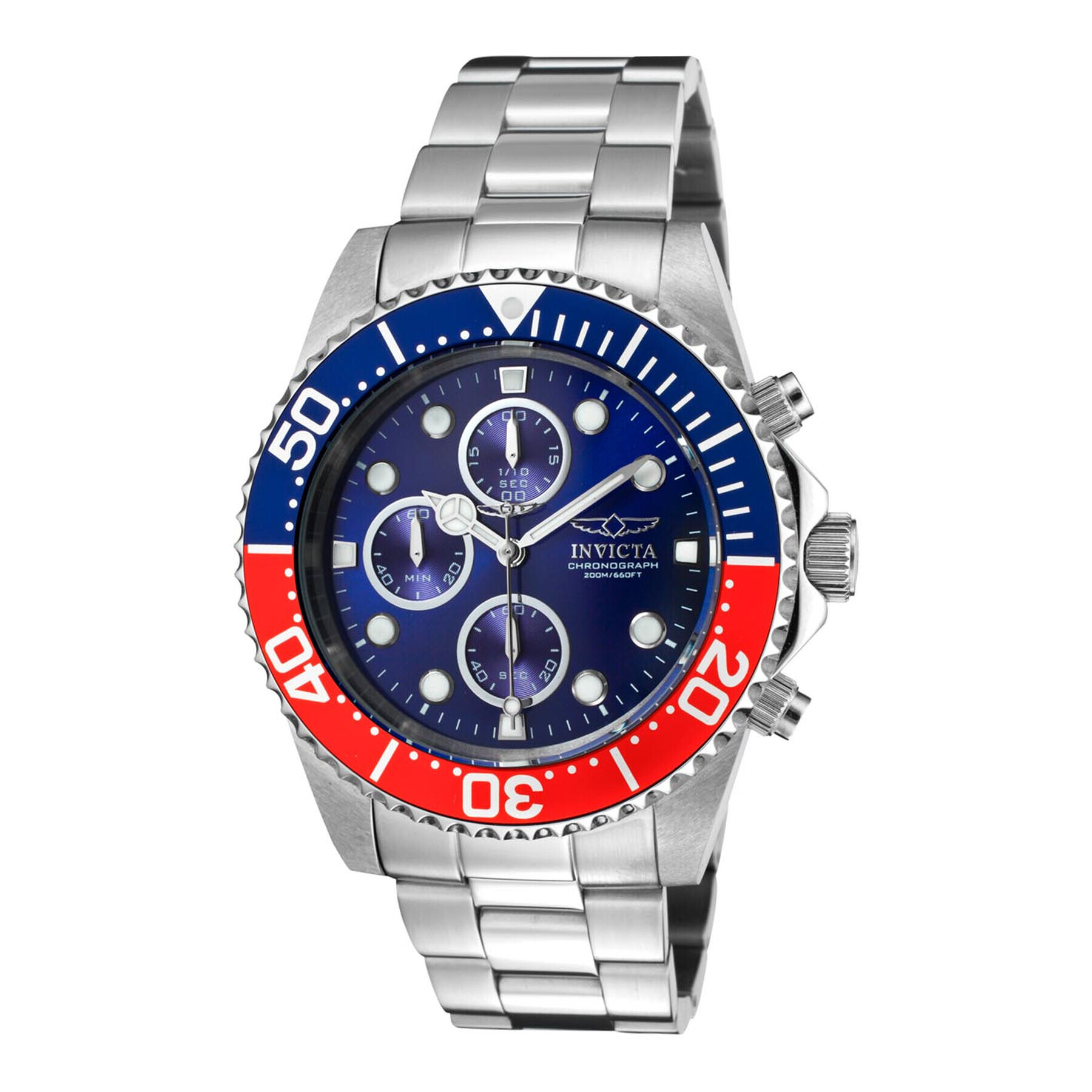 Invicta Watch Часовник 1771 Сребрист - Pepit.bg