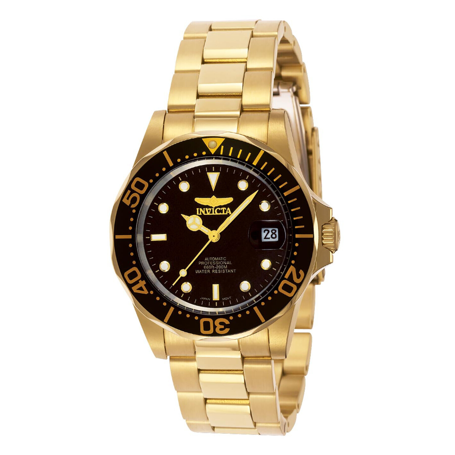Invicta Watch Часовник 89290B Златист - Pepit.bg