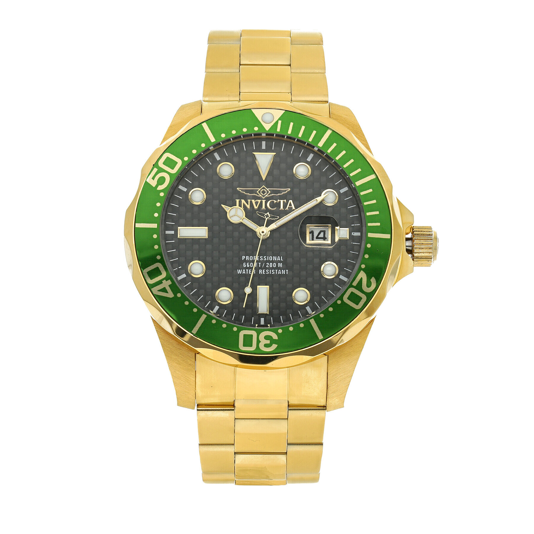 Invicta Watch Часовник Pro Diver 14358 Златист - Pepit.bg