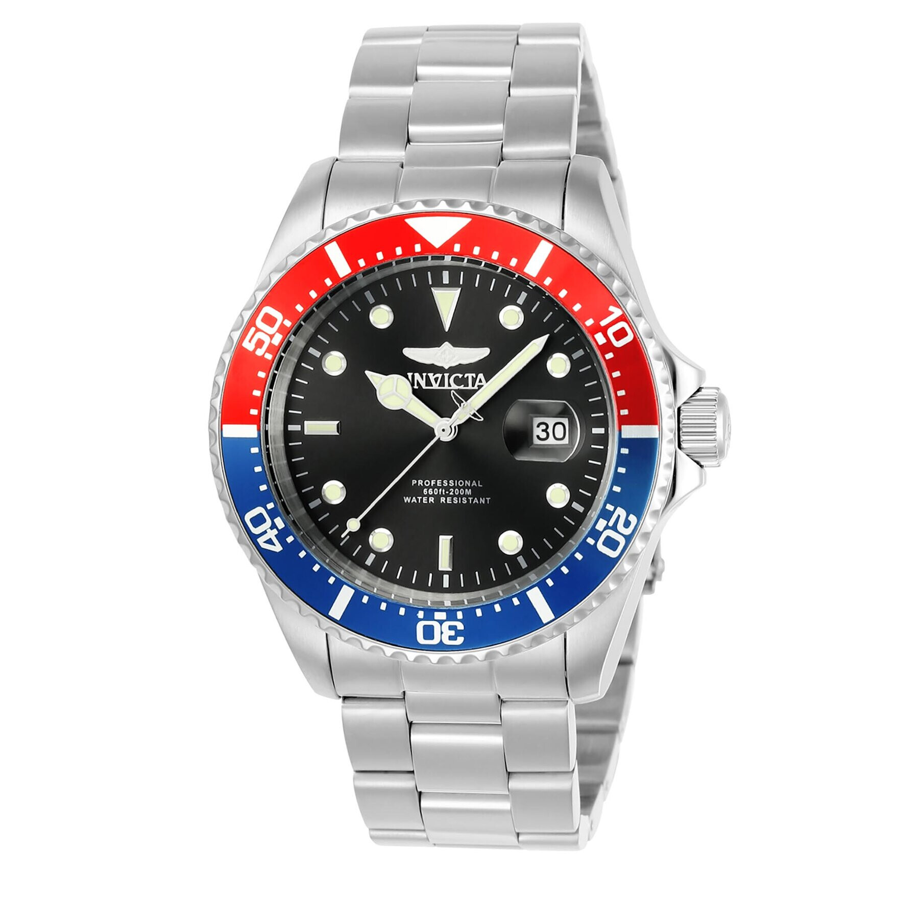 Invicta Watch Часовник Pro Diver 23384 Сребрист - Pepit.bg