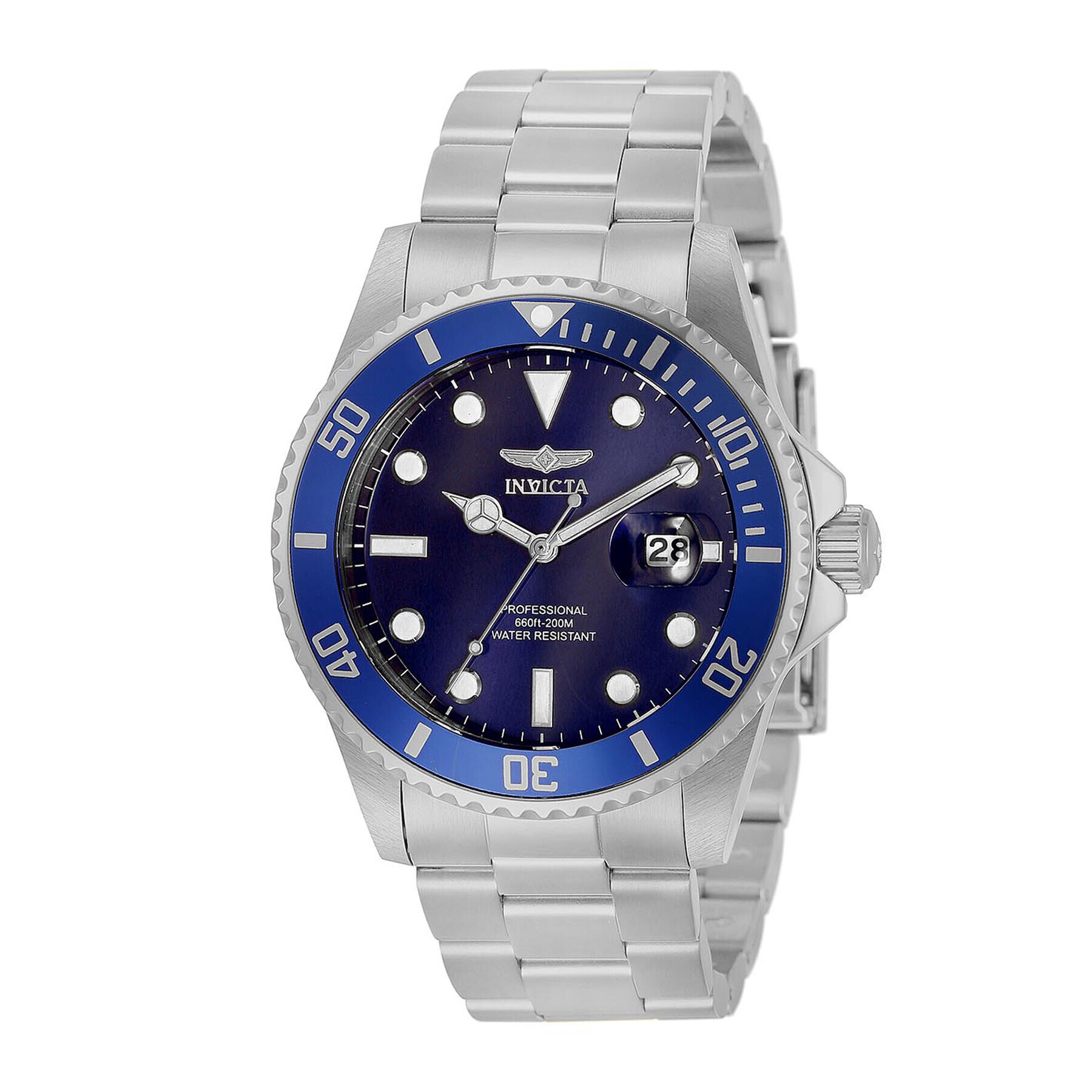 Invicta Watch Часовник Pro Diver 33267 Сребрист - Pepit.bg