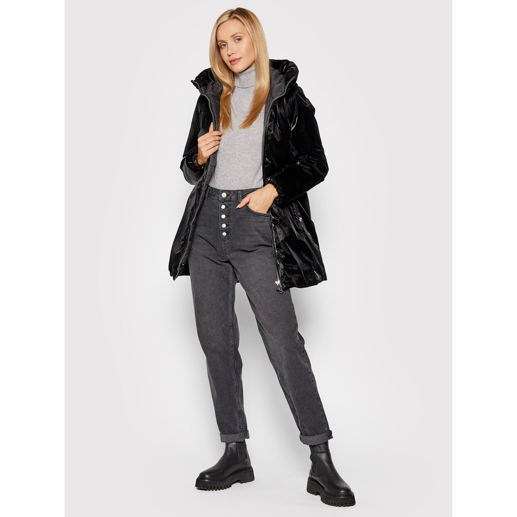 Invicta Зимно яке 4432519/D Черен Regular Fit - Pepit.bg