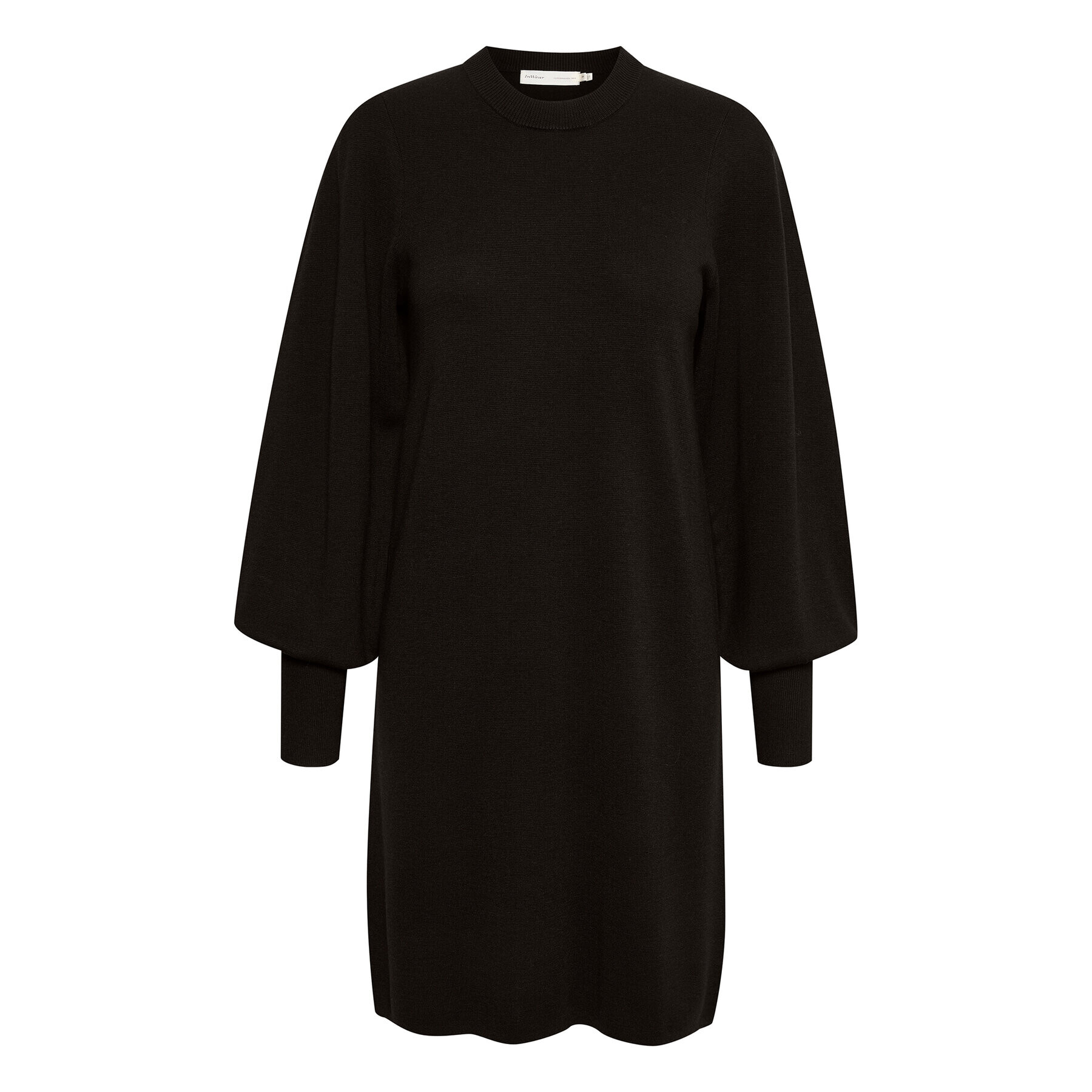 InWear Плетена рокля Sammy 30106502 Черен Regular Fit - Pepit.bg