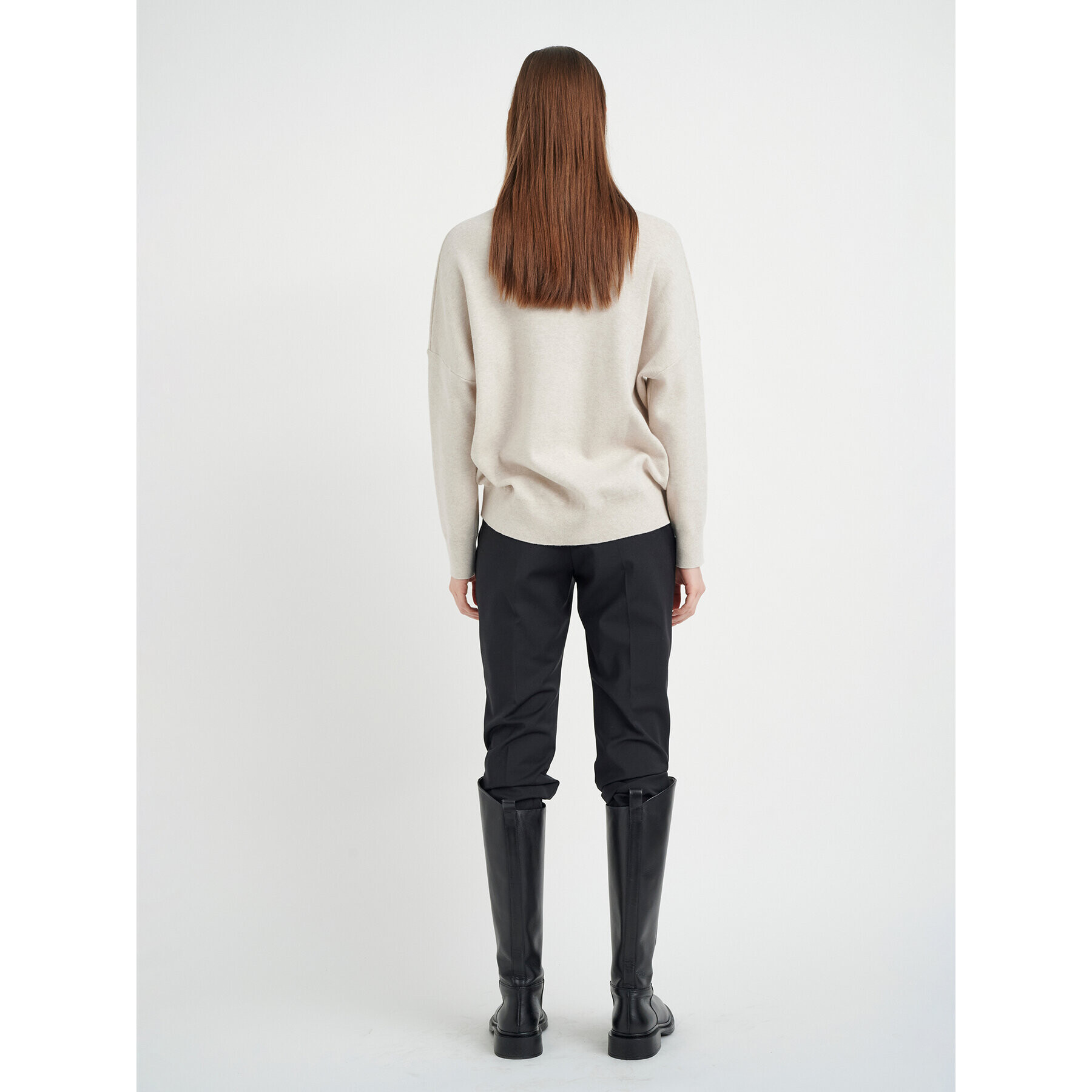 InWear Поло Tenley 30106490 Бежов Oversize - Pepit.bg